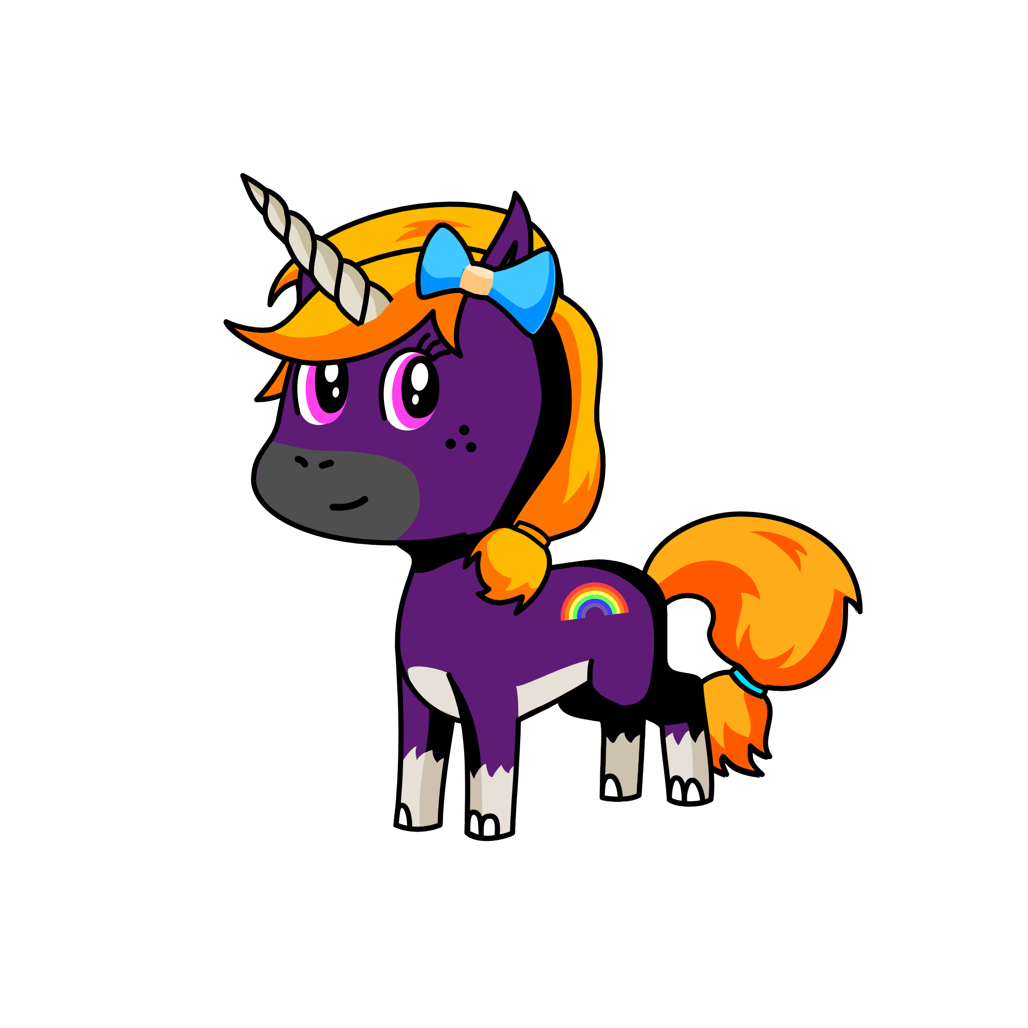 H_O_N_E_Y, the unicorn