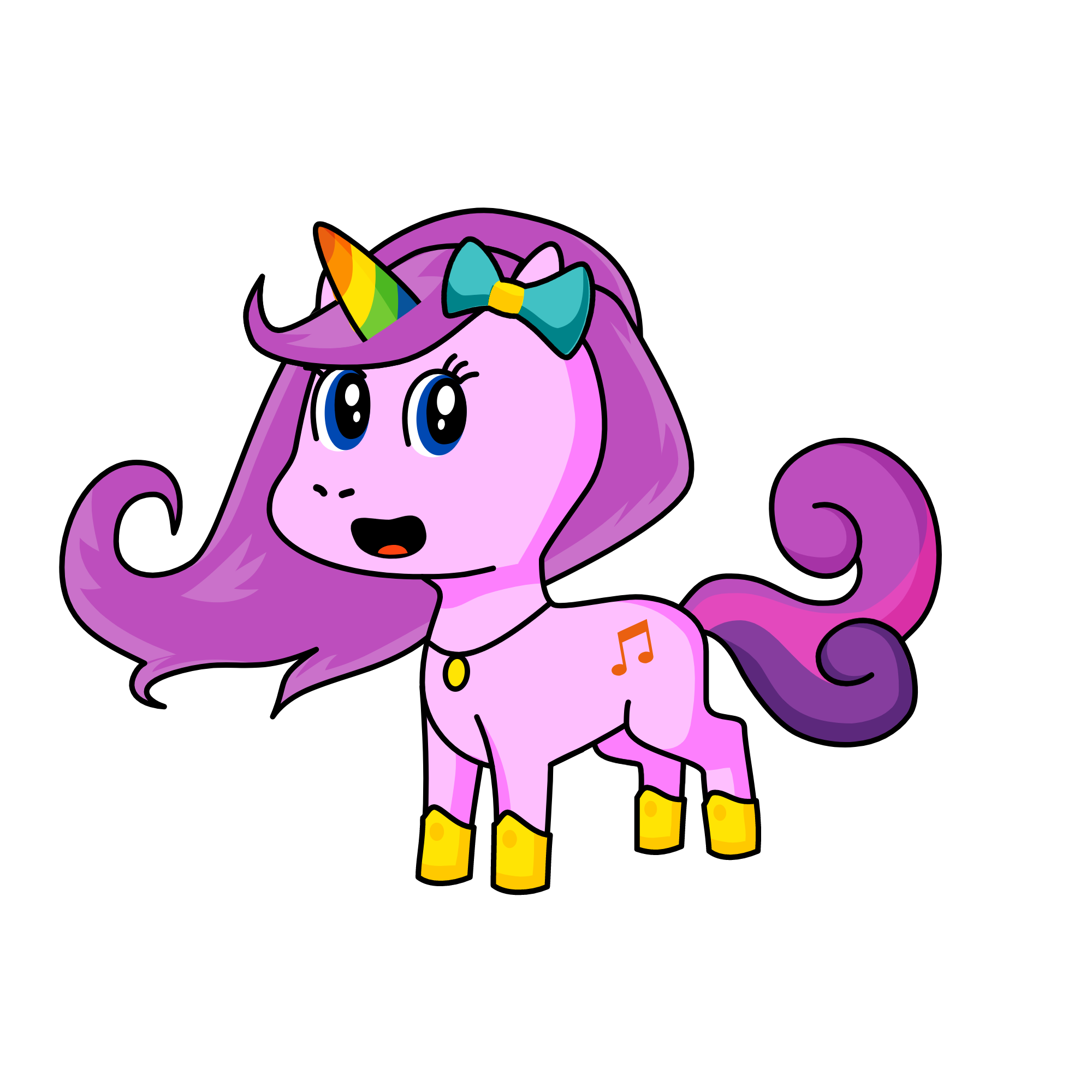 Pinkie, the unicorn