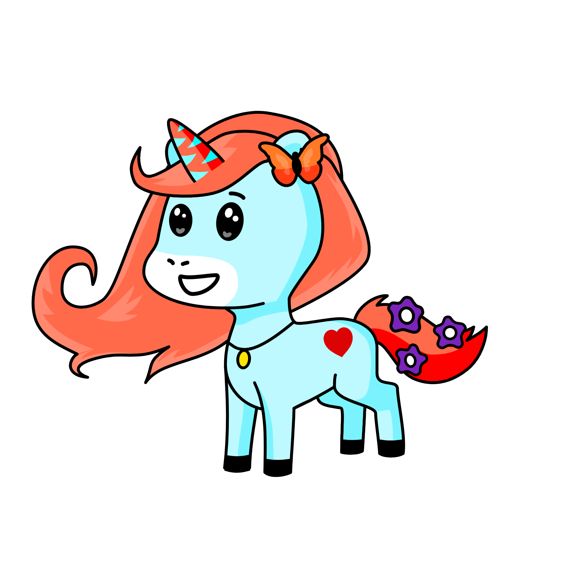 clara, the unicorn