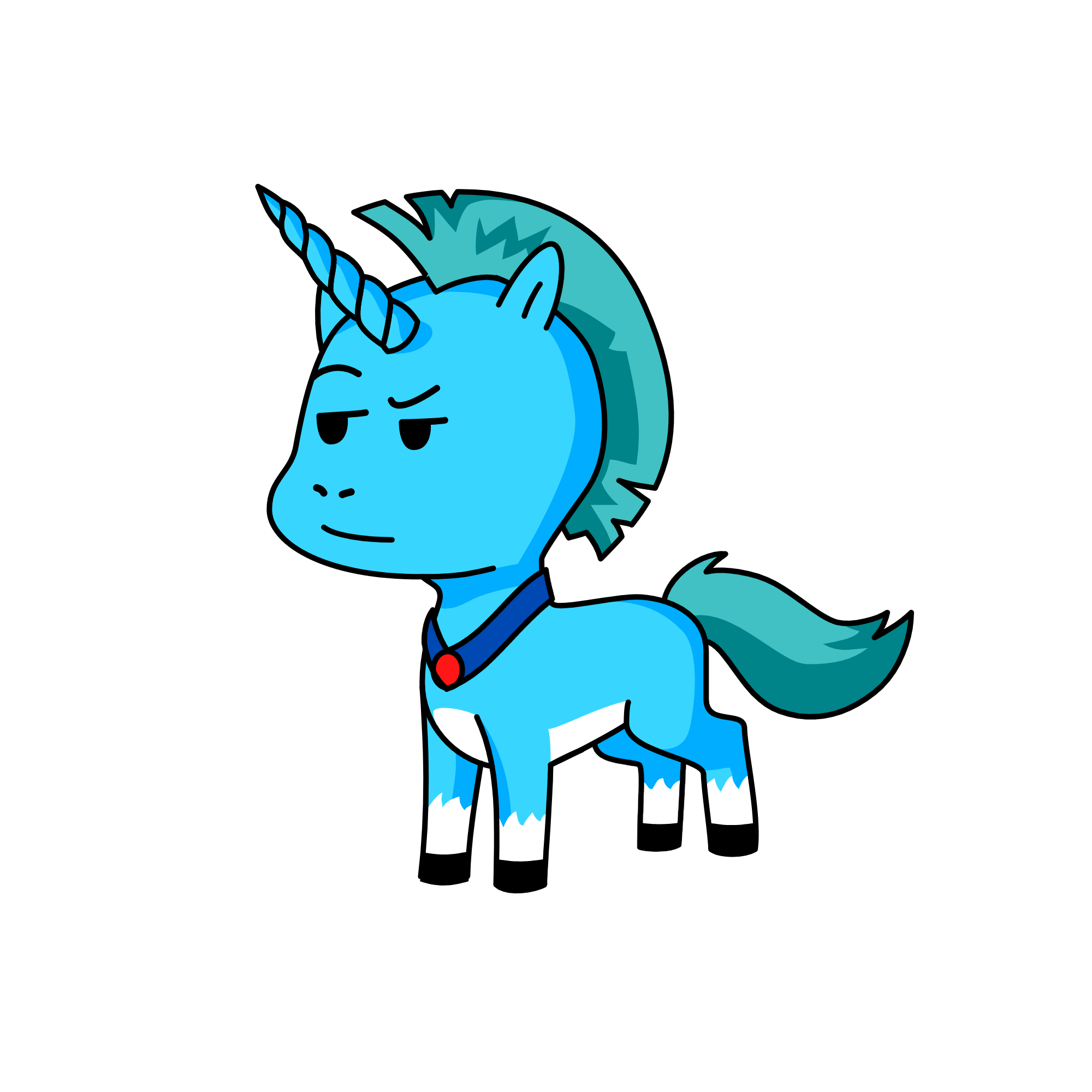 Iceicle, the unicorn