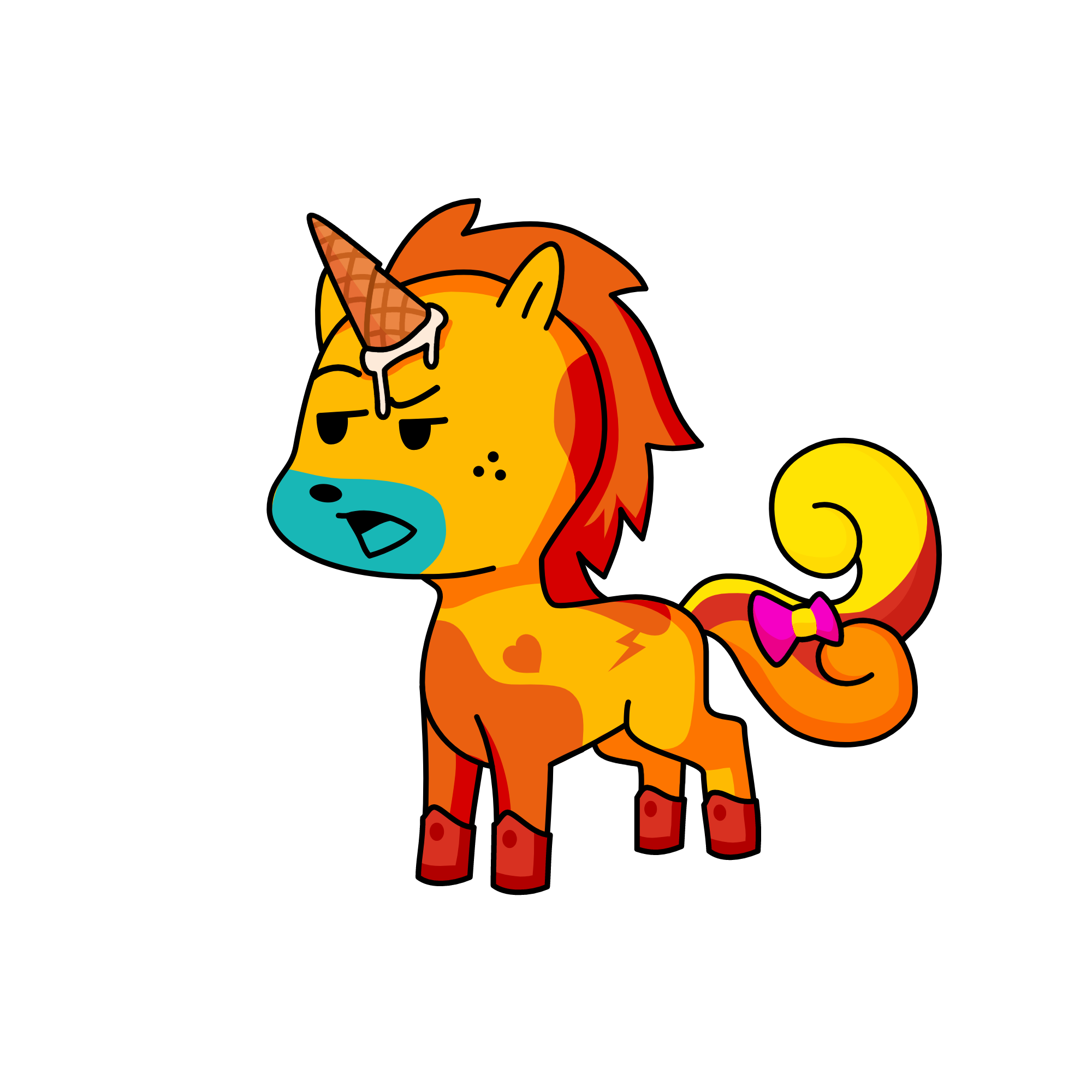 醜い, the unicorn