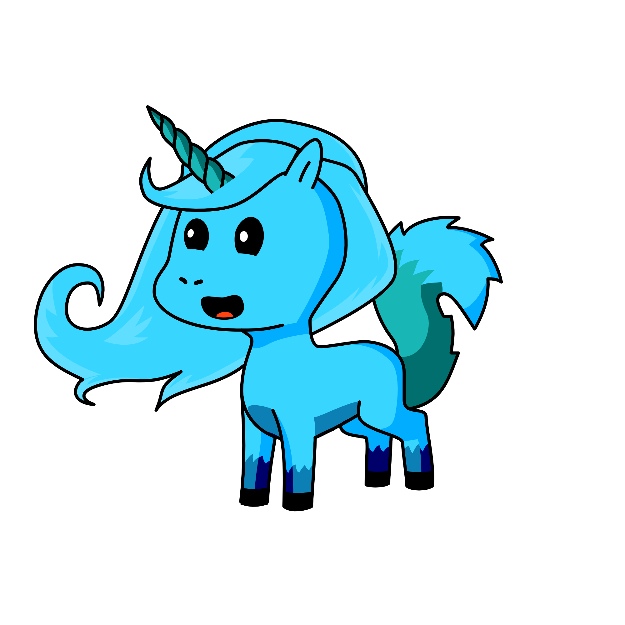 Icecube, the unicorn