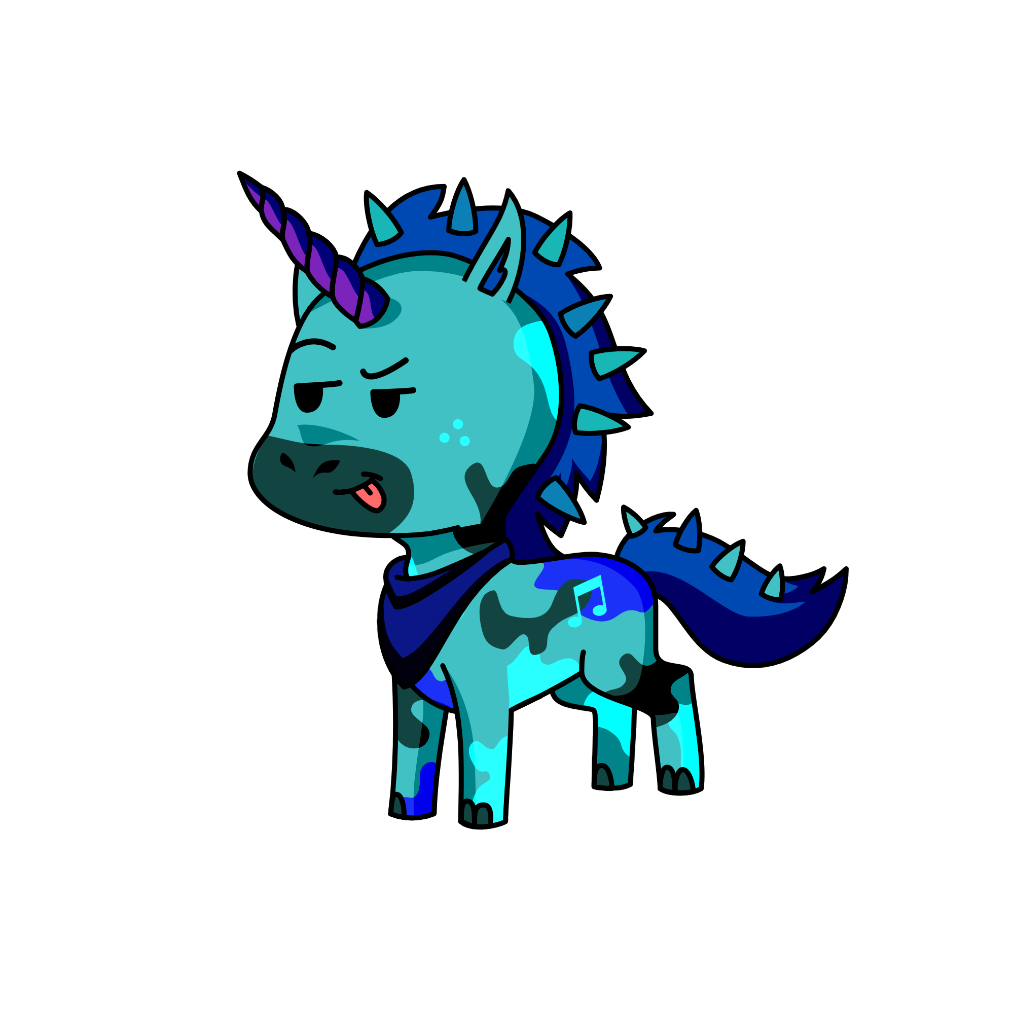 cam, the unicorn