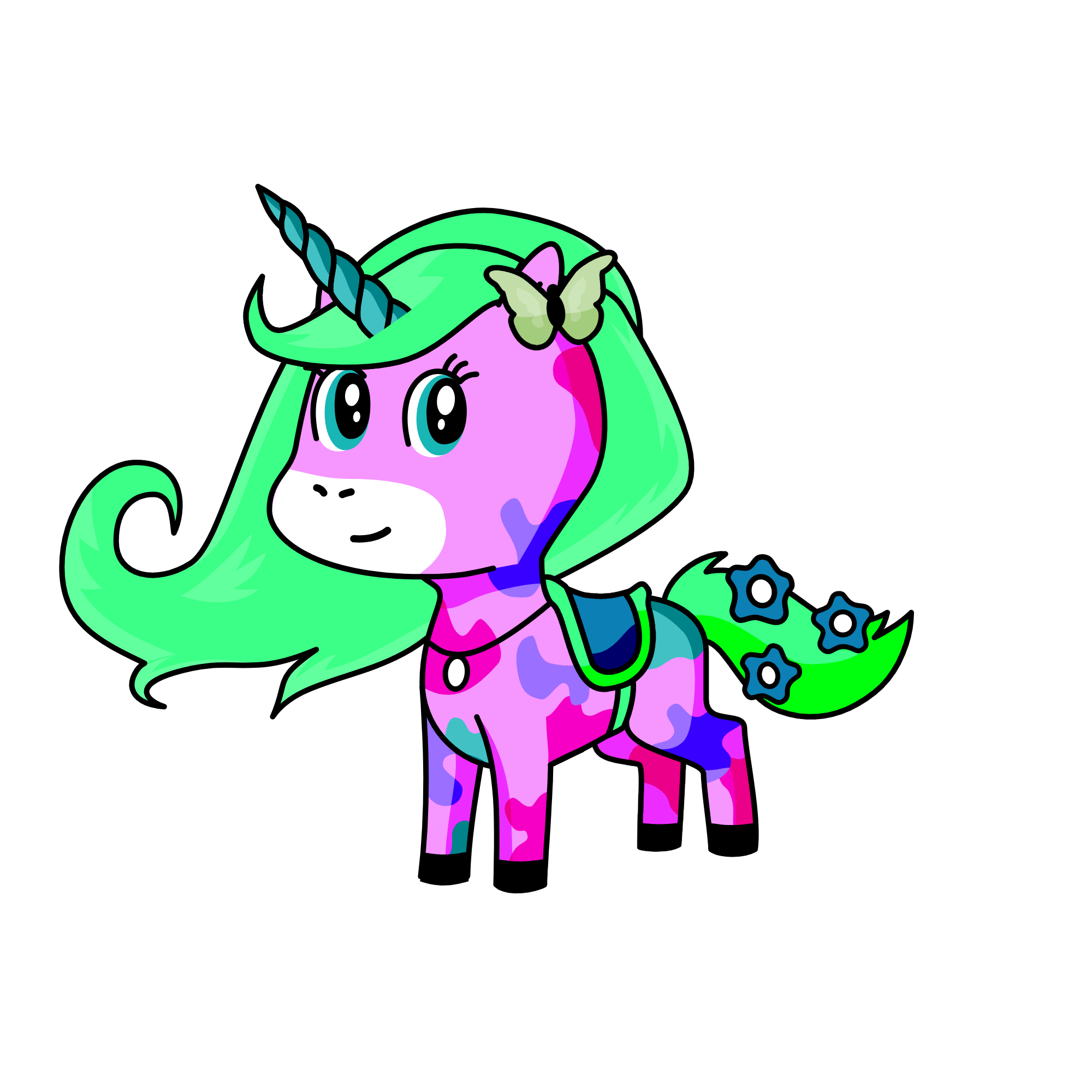 Luna, the unicorn