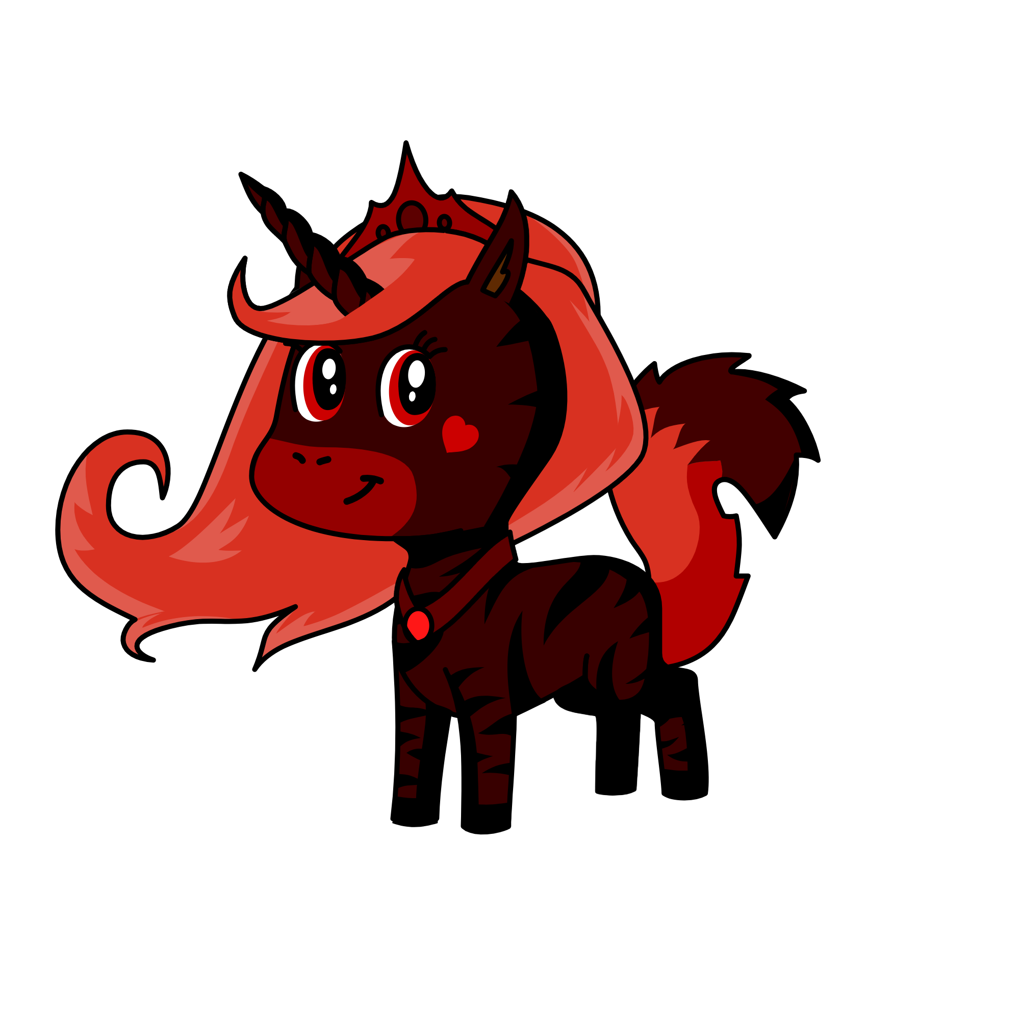 flame, the unicorn