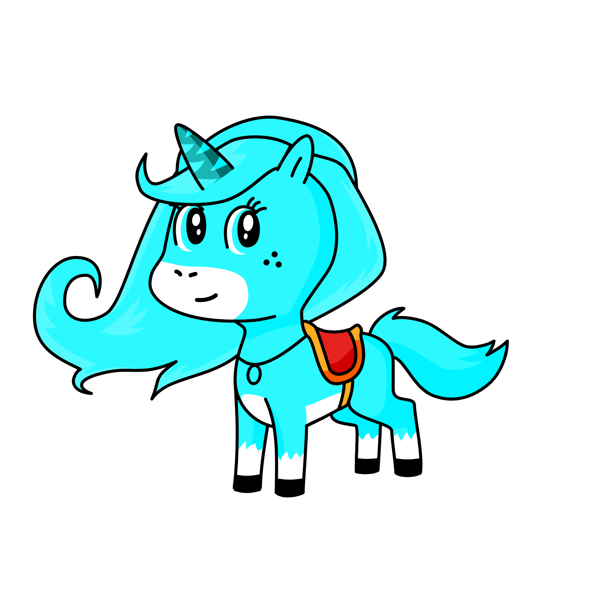 QUEEN, the unicorn