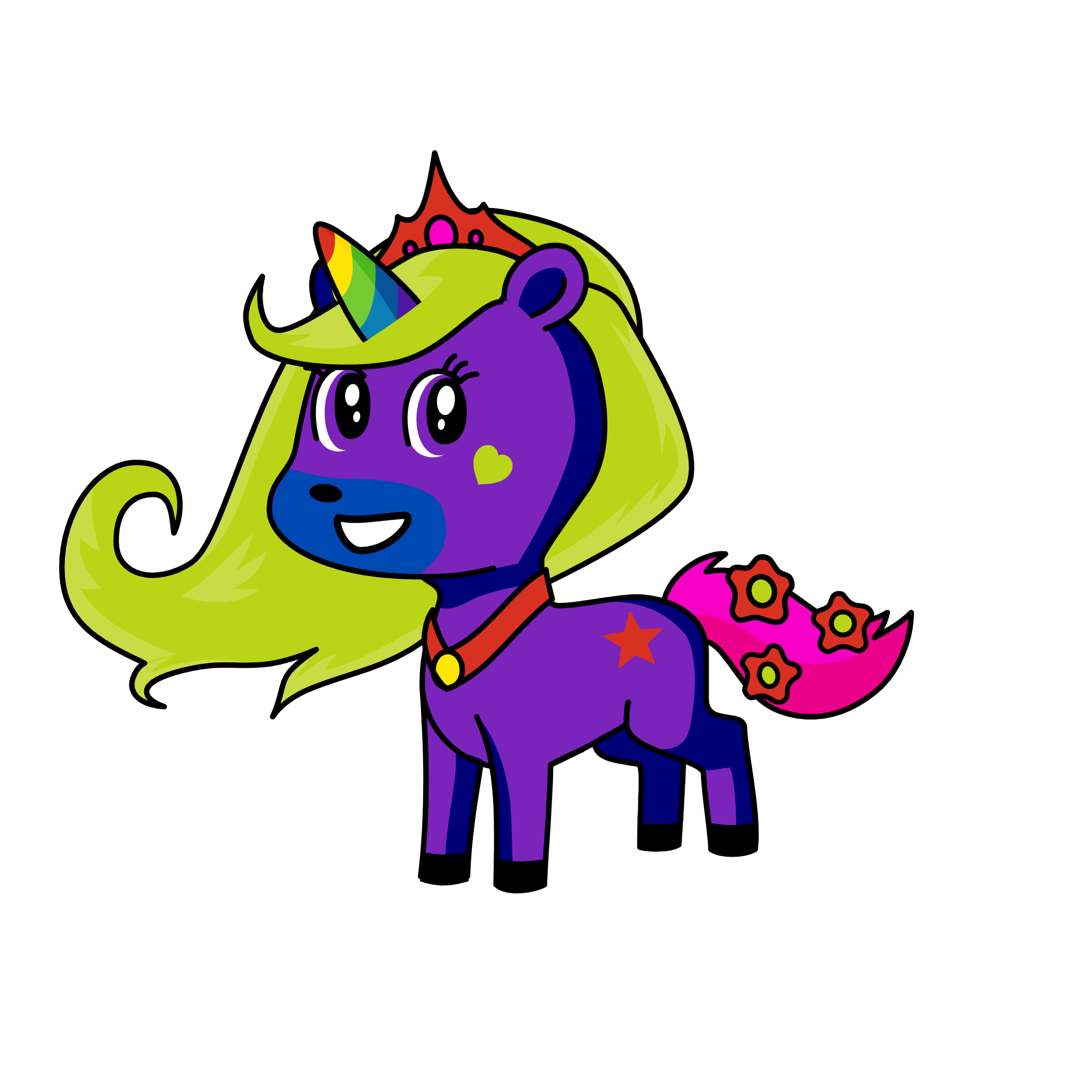 Witchress, the unicorn