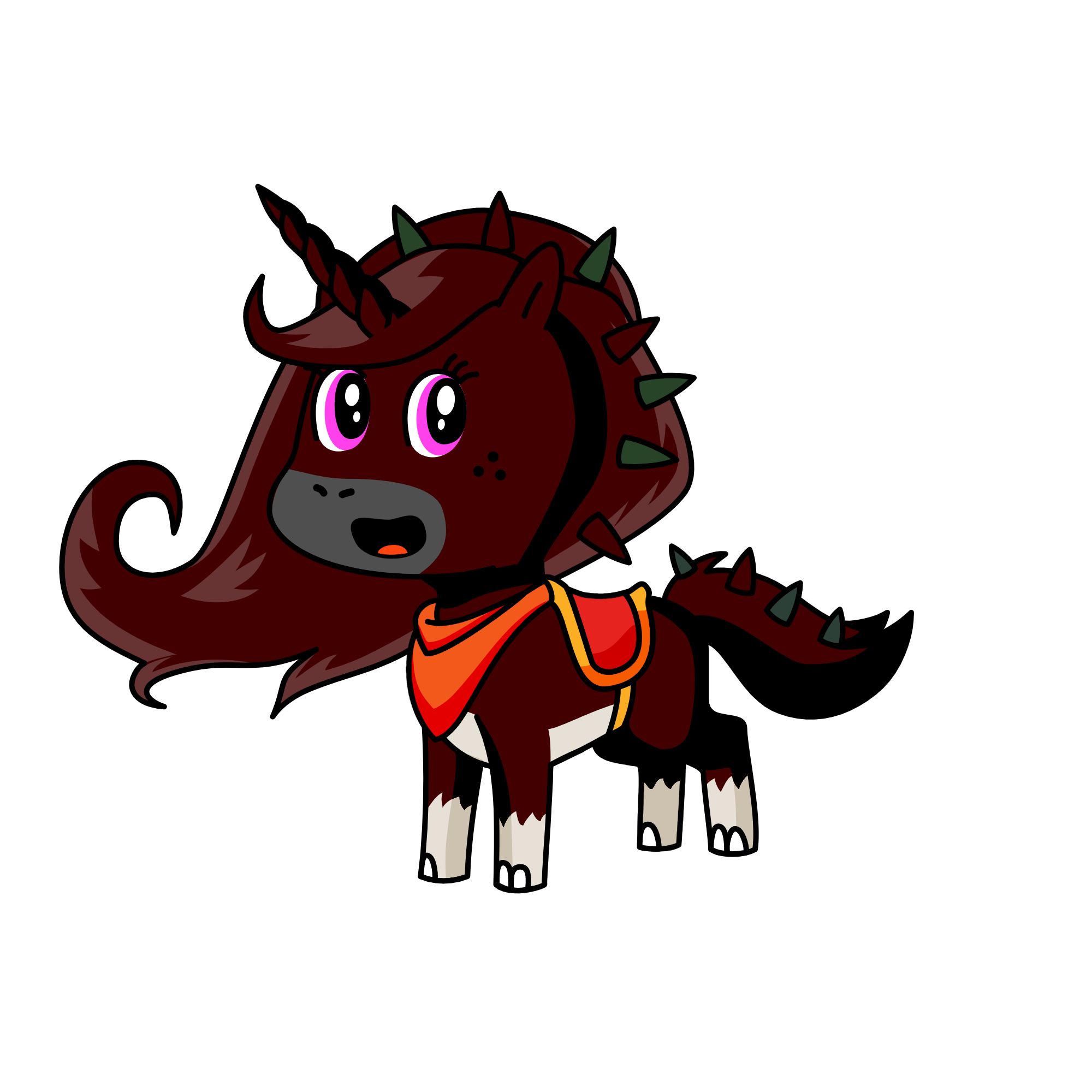 bad girl, the unicorn