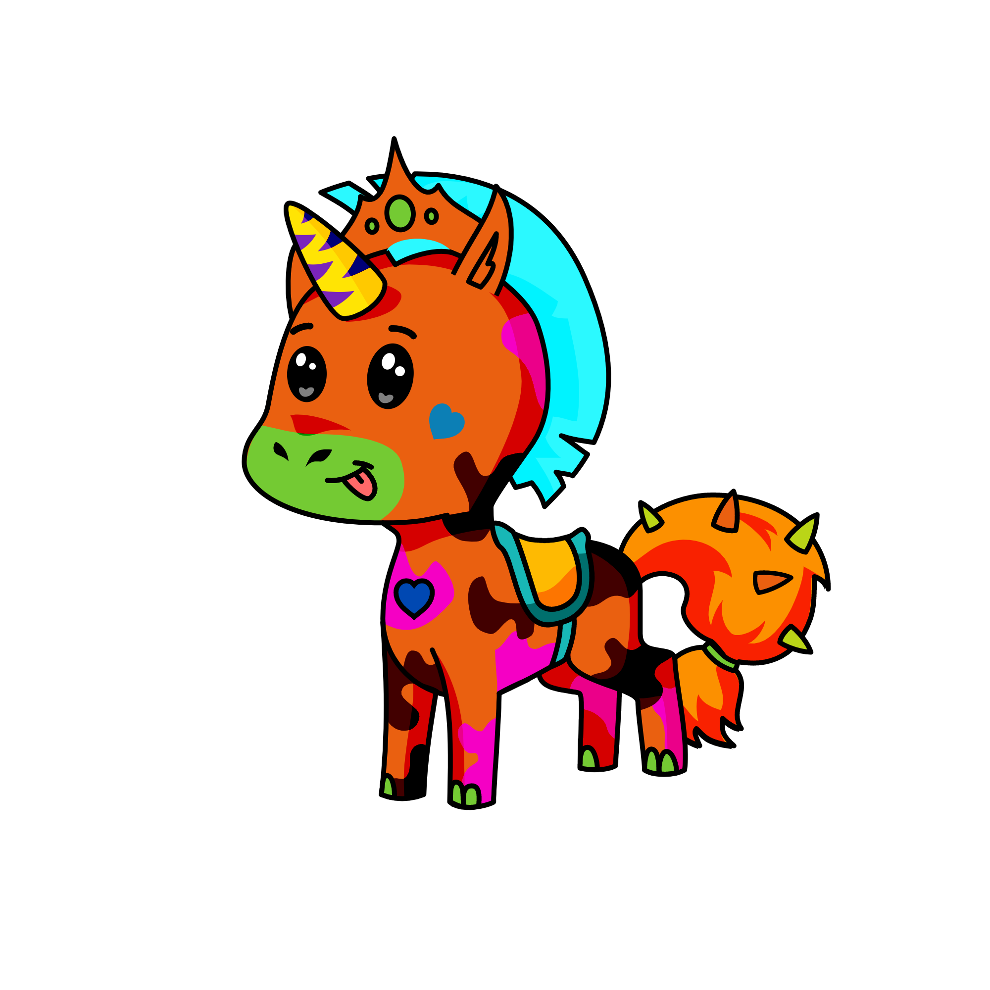 bye, the unicorn