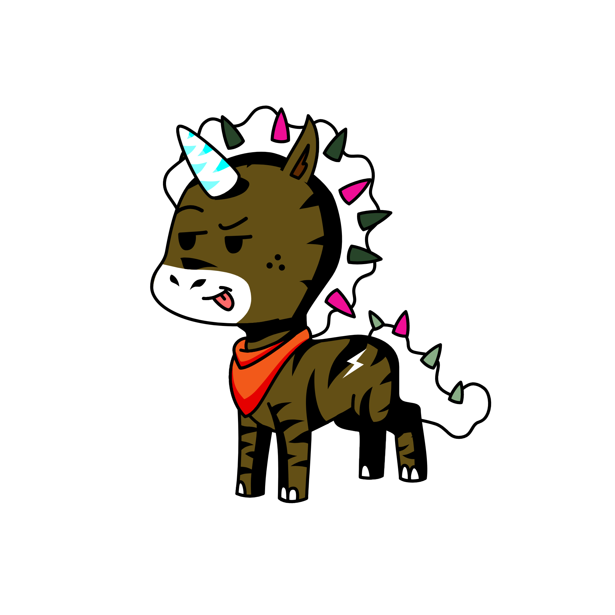Poopy, the unicorn