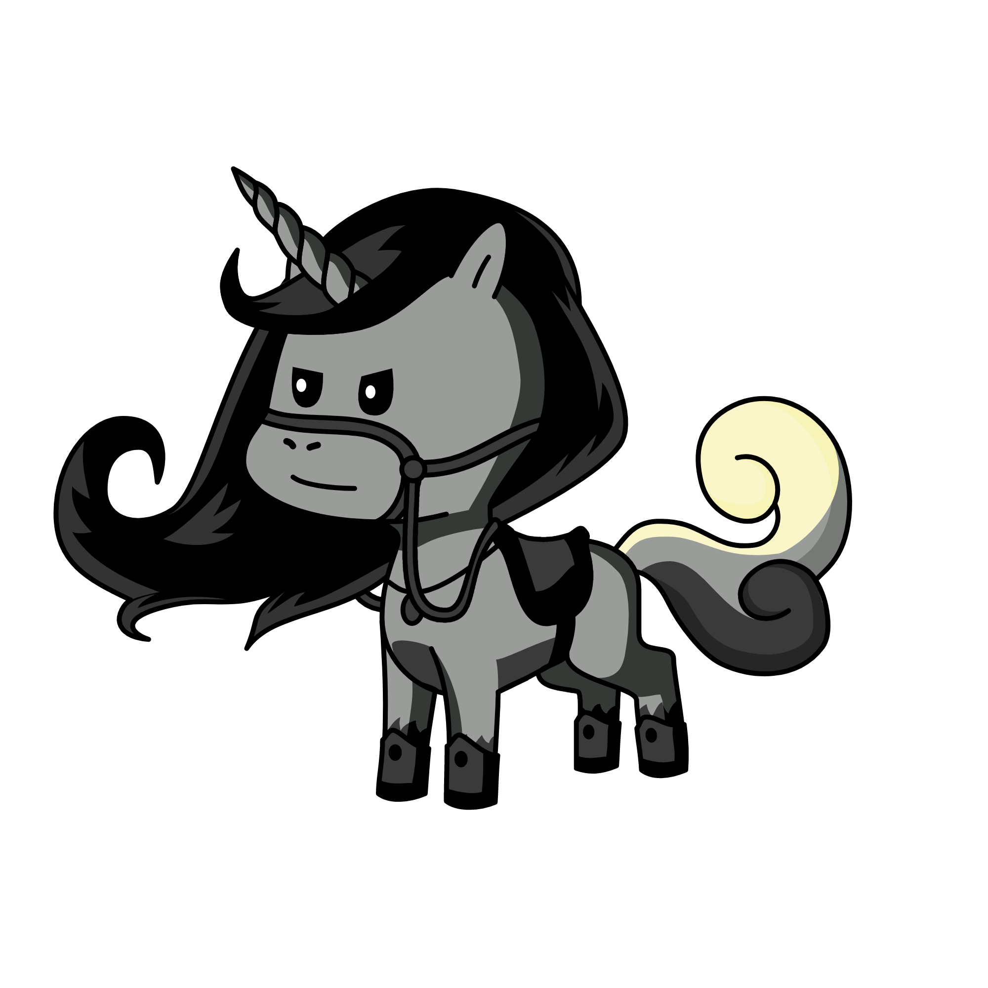 Midnight, the unicorn