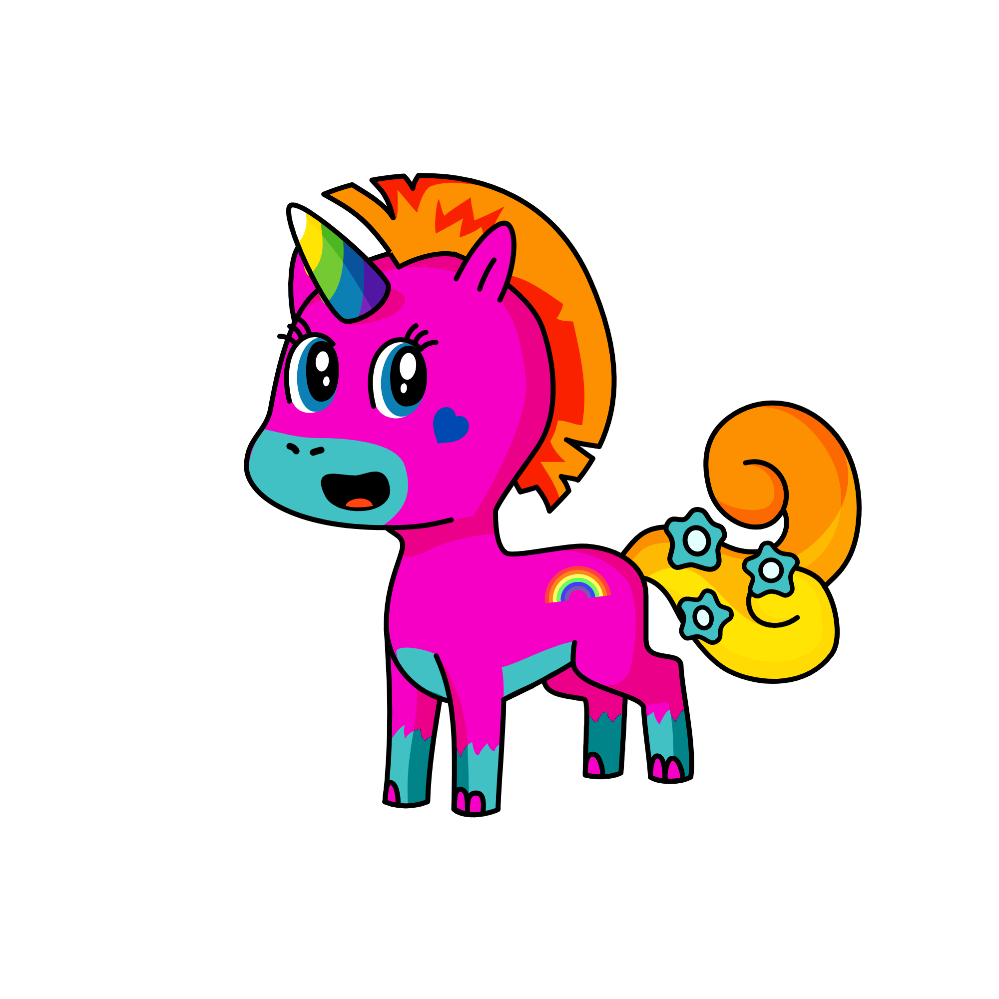 mc sparkleson, the unicorn