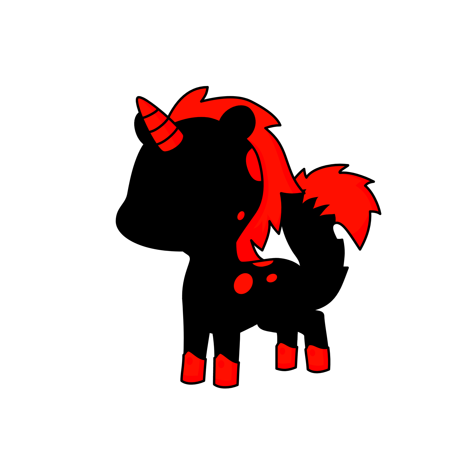 Fruni, the unicorn