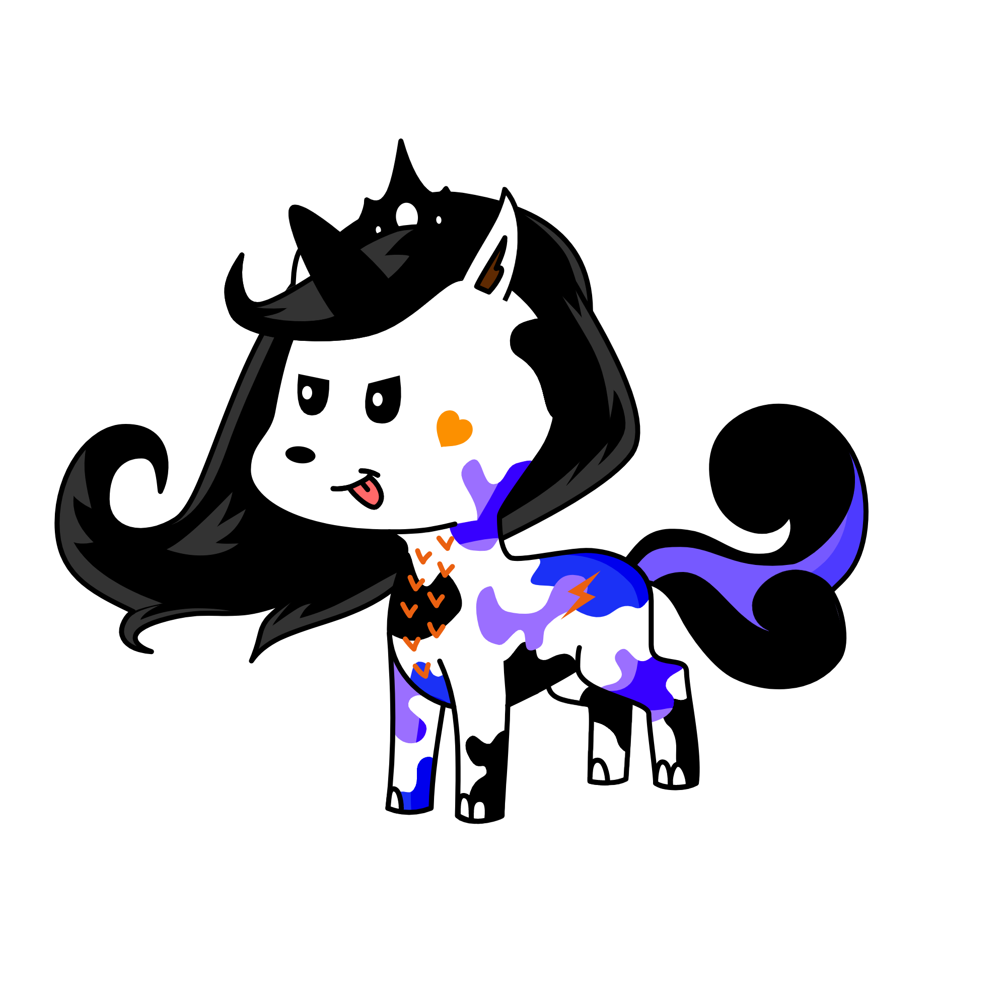 Coldhearted😈💞, the unicorn