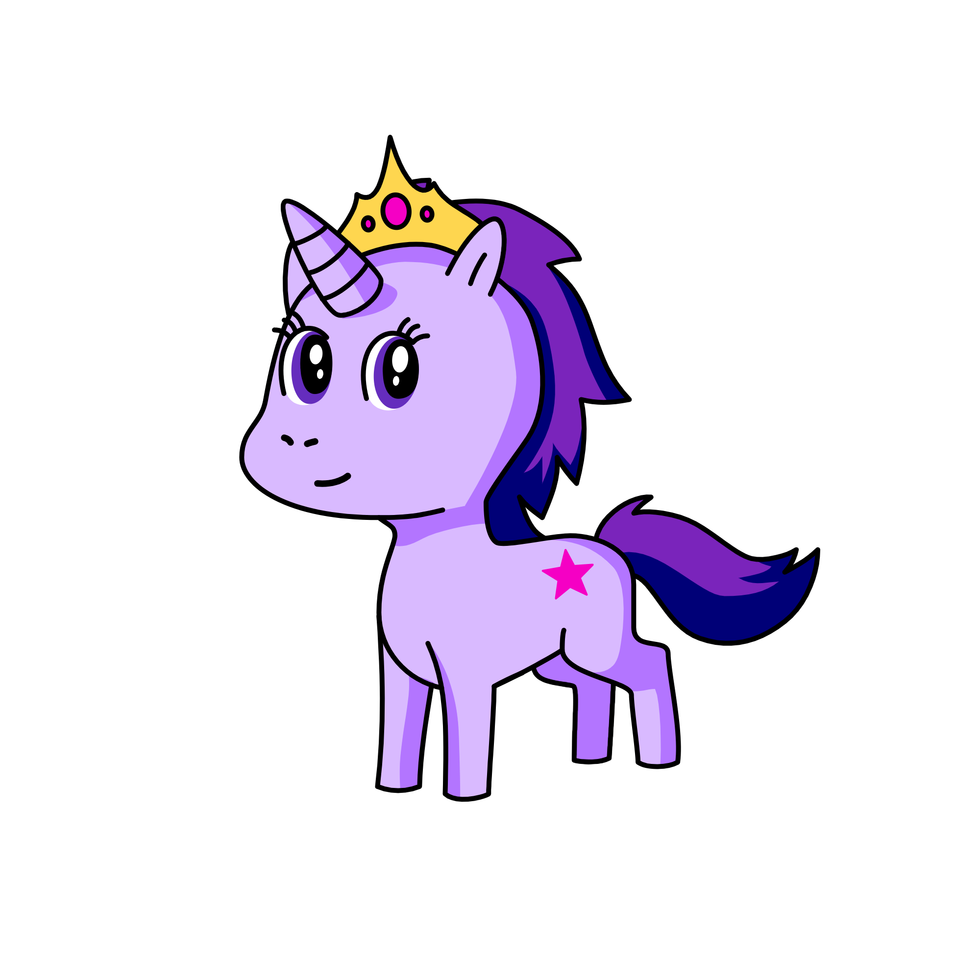 Twilight Sparkle, the unicorn