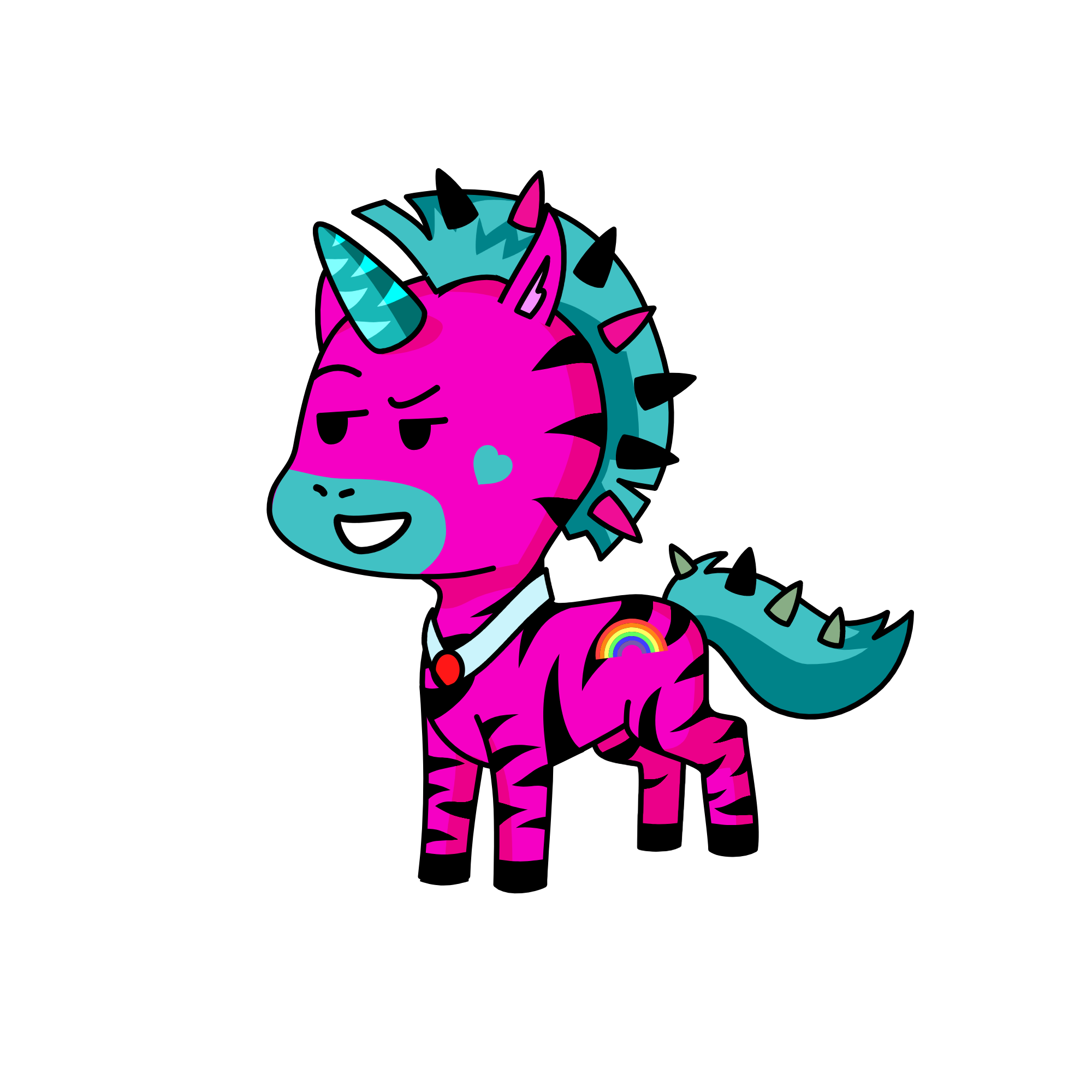 mc coolface, the unicorn