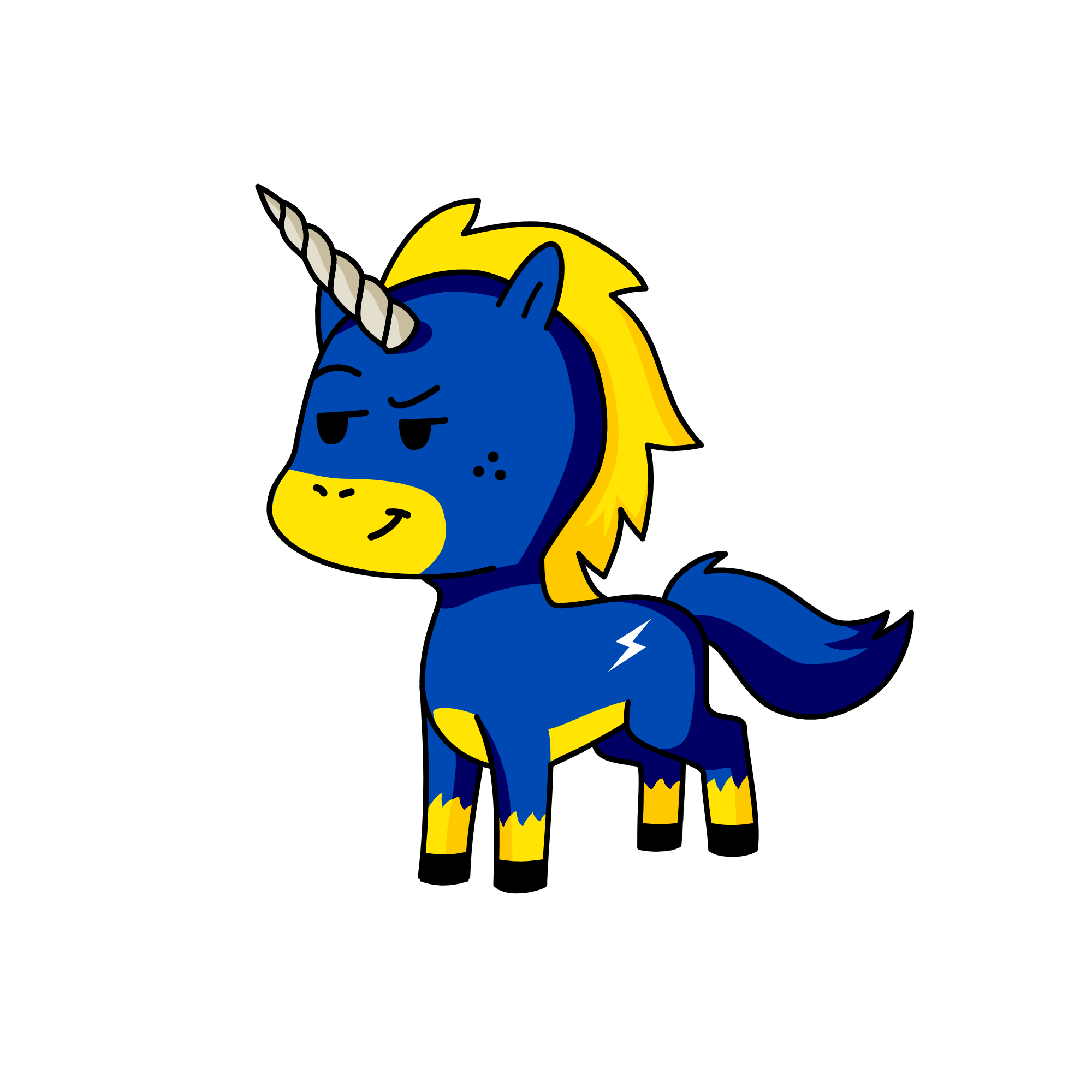 silly berry, the unicorn