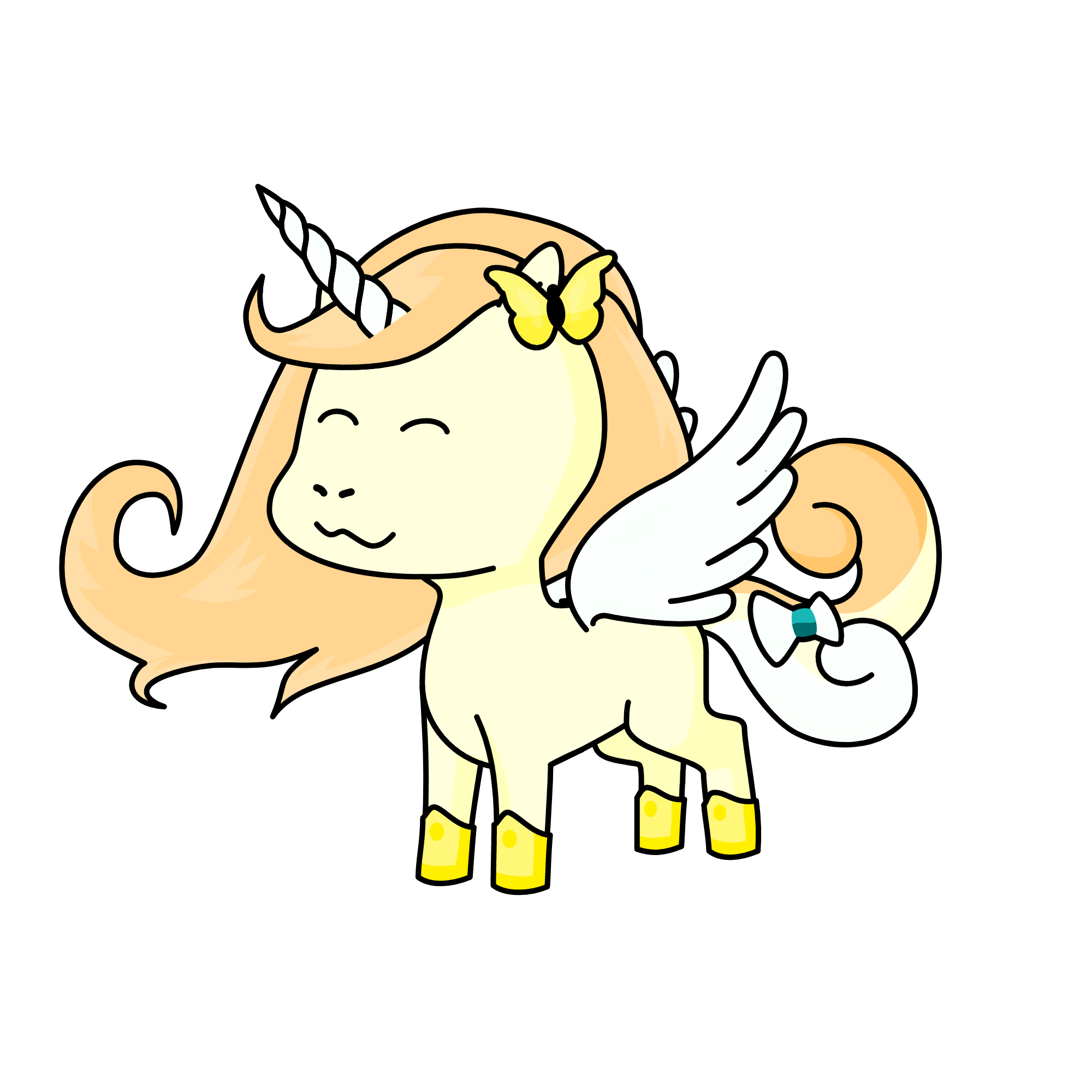 Angelcorn, the unicorn