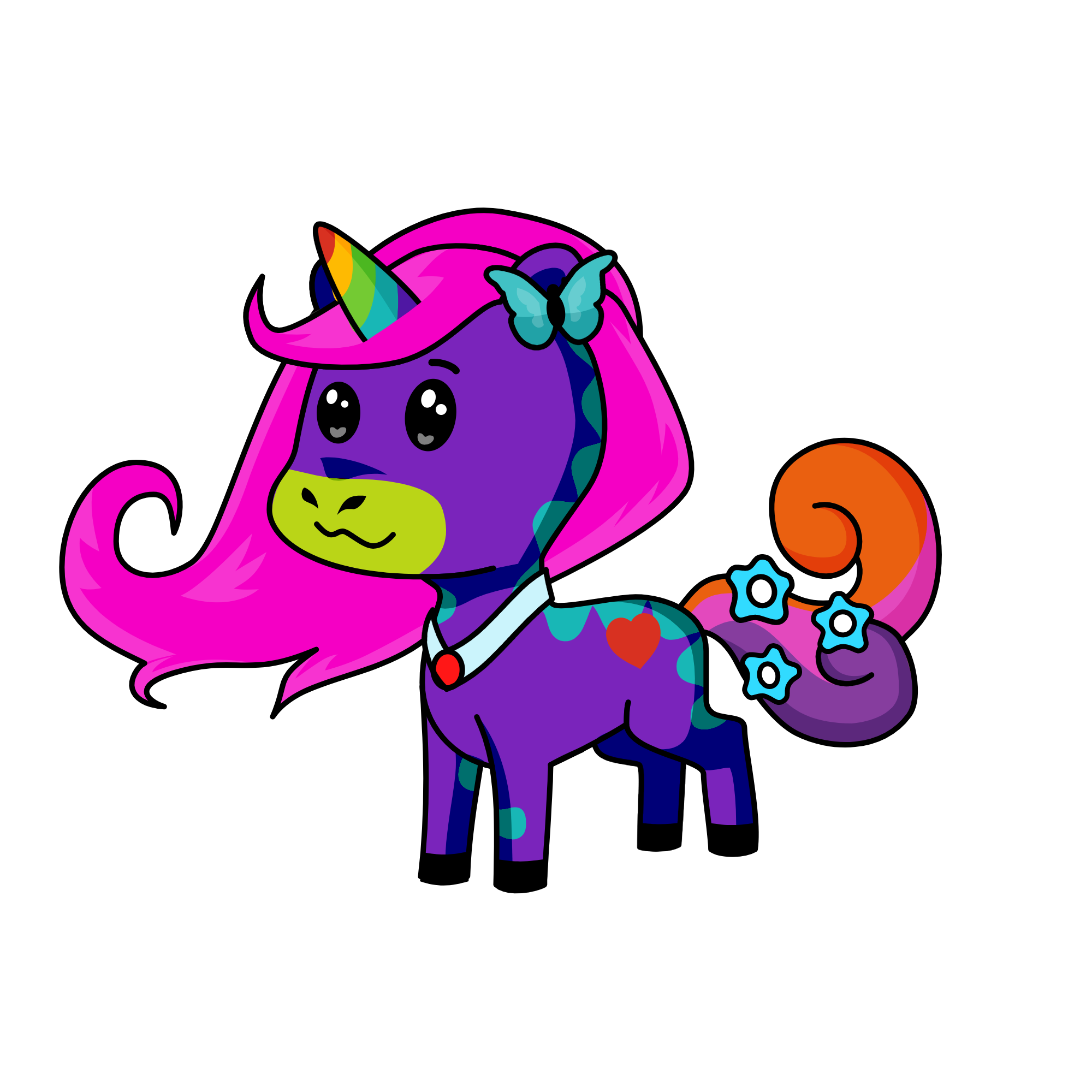 Rambiow, the unicorn