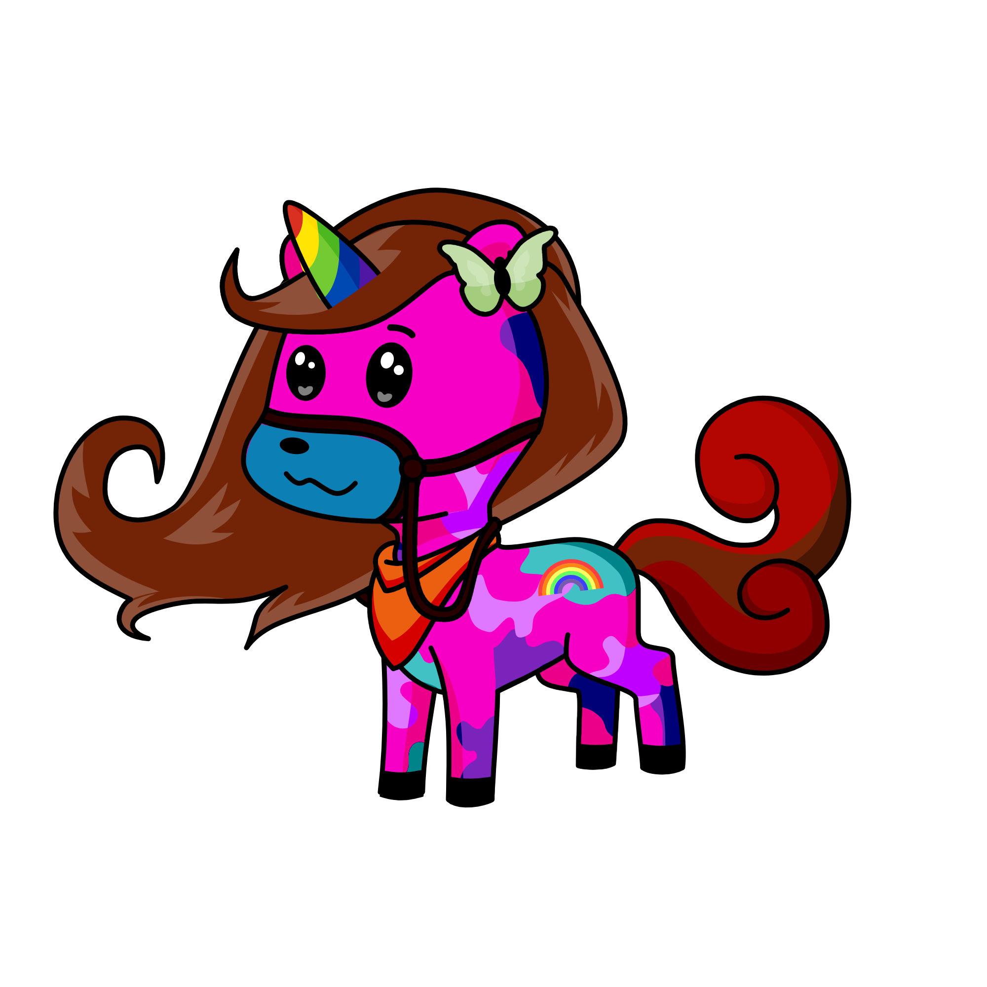 Cristal, the unicorn
