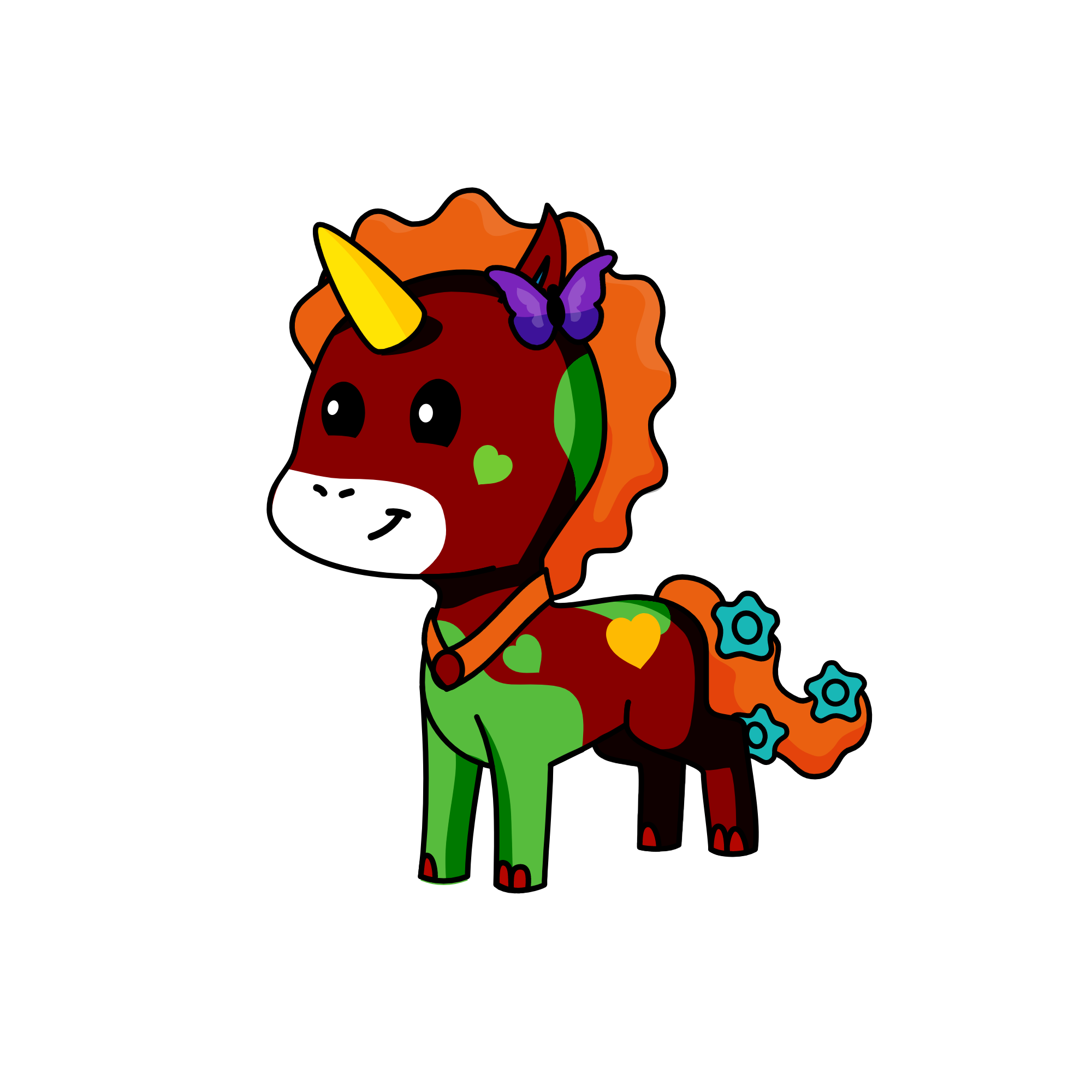 Mivi, the unicorn