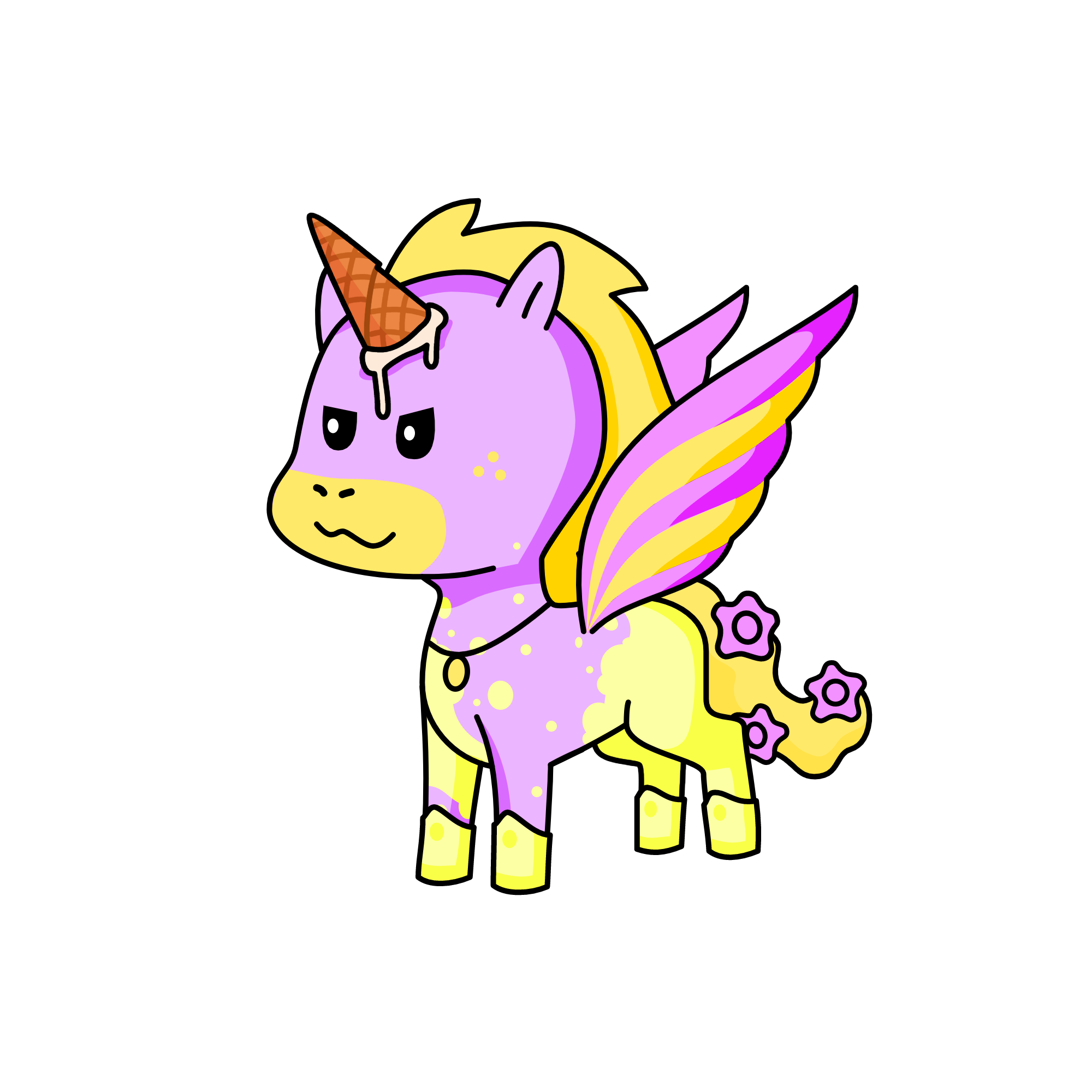The best icecream flavor... Lavender honeycomb! my fav, the unicorn
