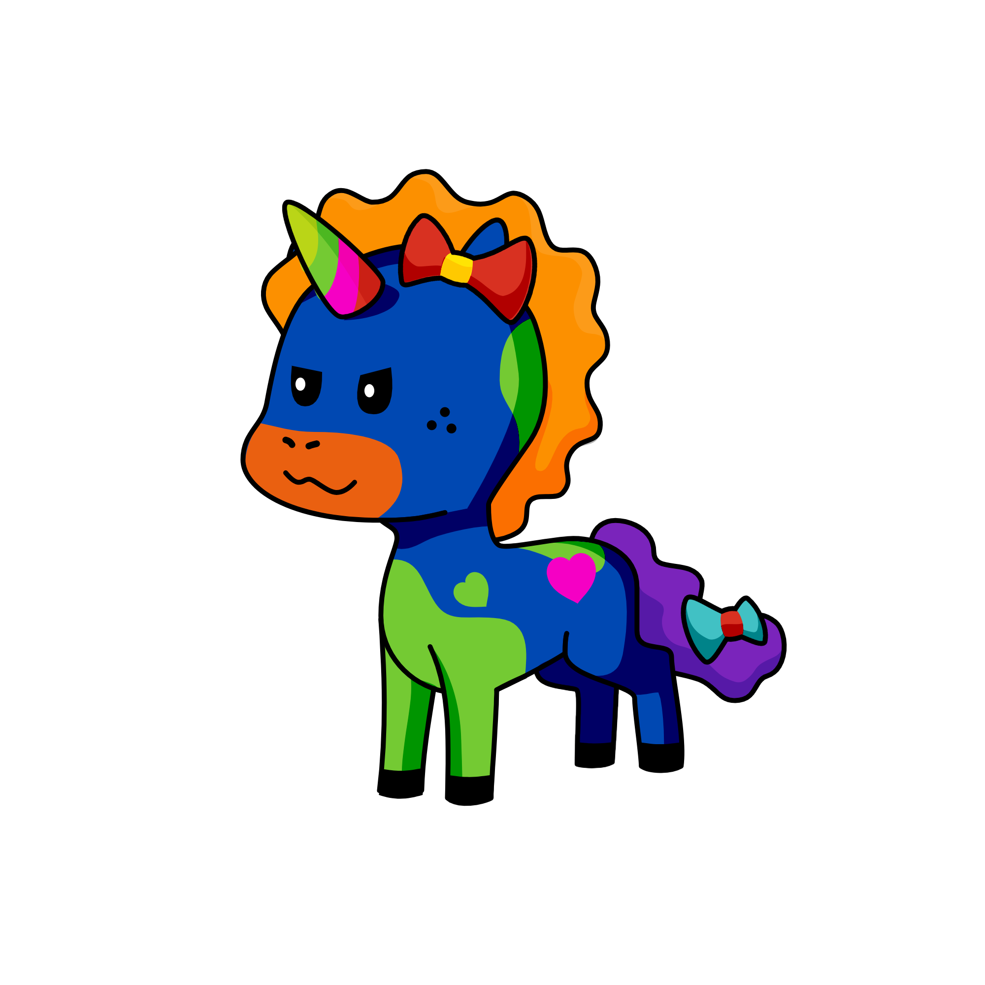 hehehe, the unicorn