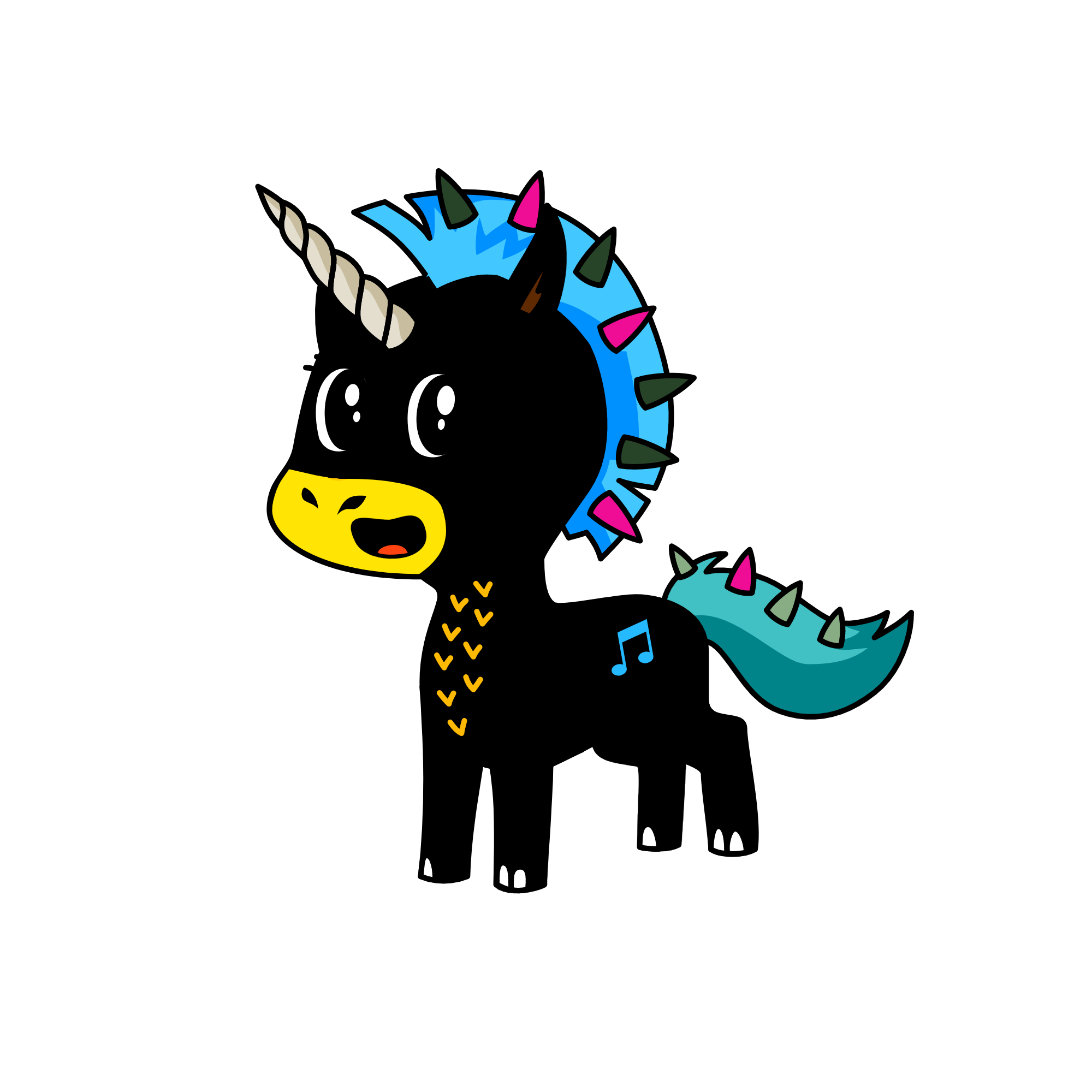 Ruqui Paw, the unicorn
