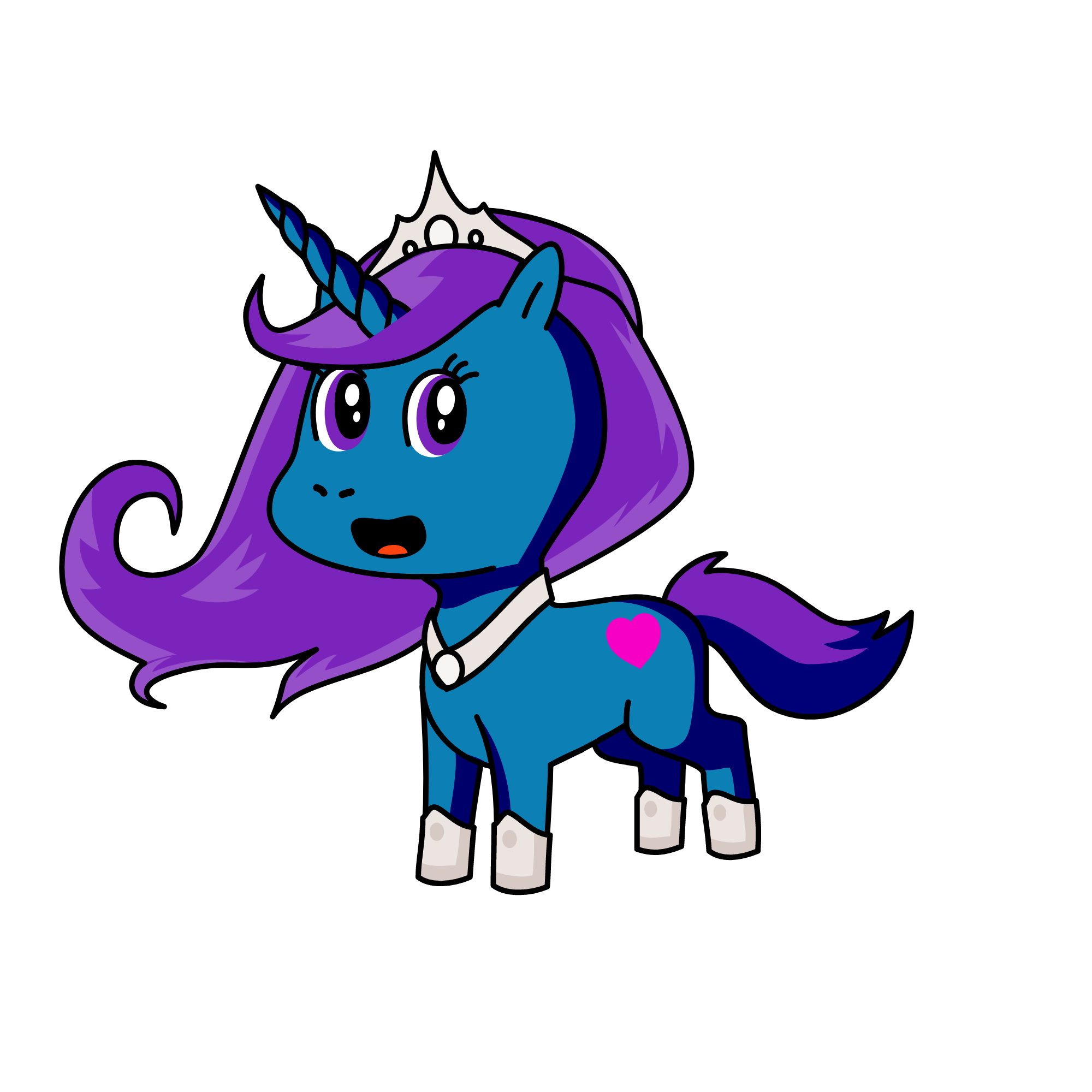 Dreamlight Moonshimmer, the unicorn