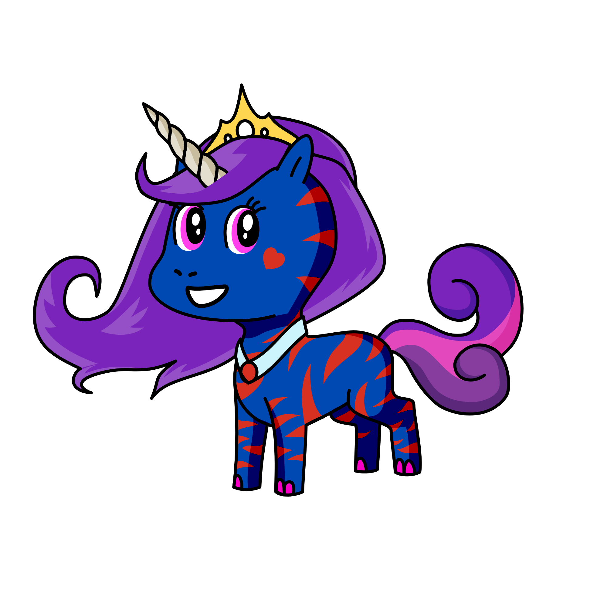 azza, the unicorn