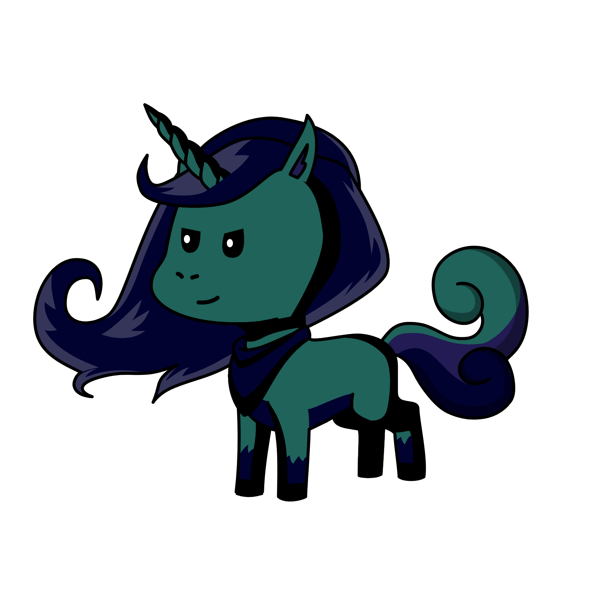 Evila, the unicorn