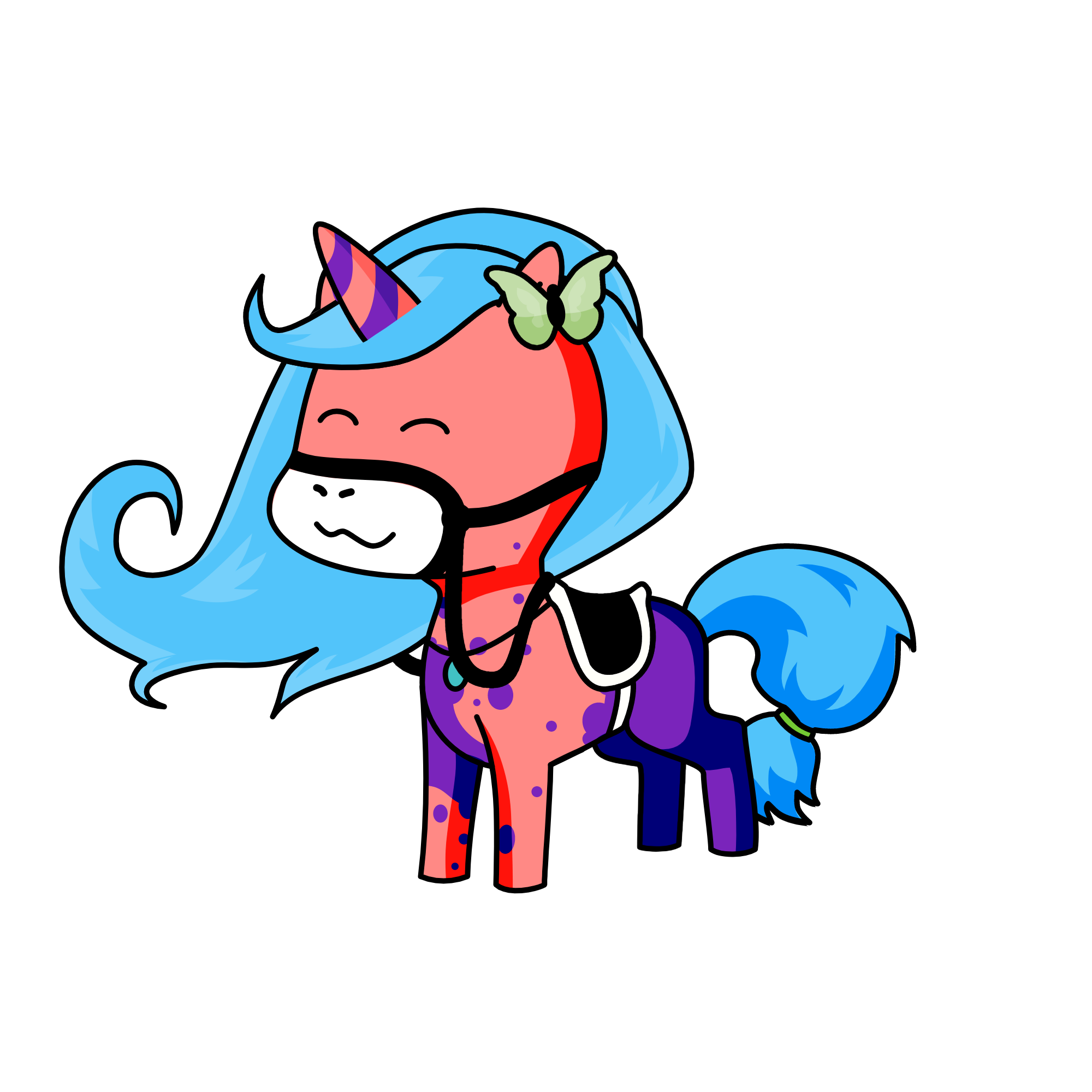 Noehmi, the unicorn