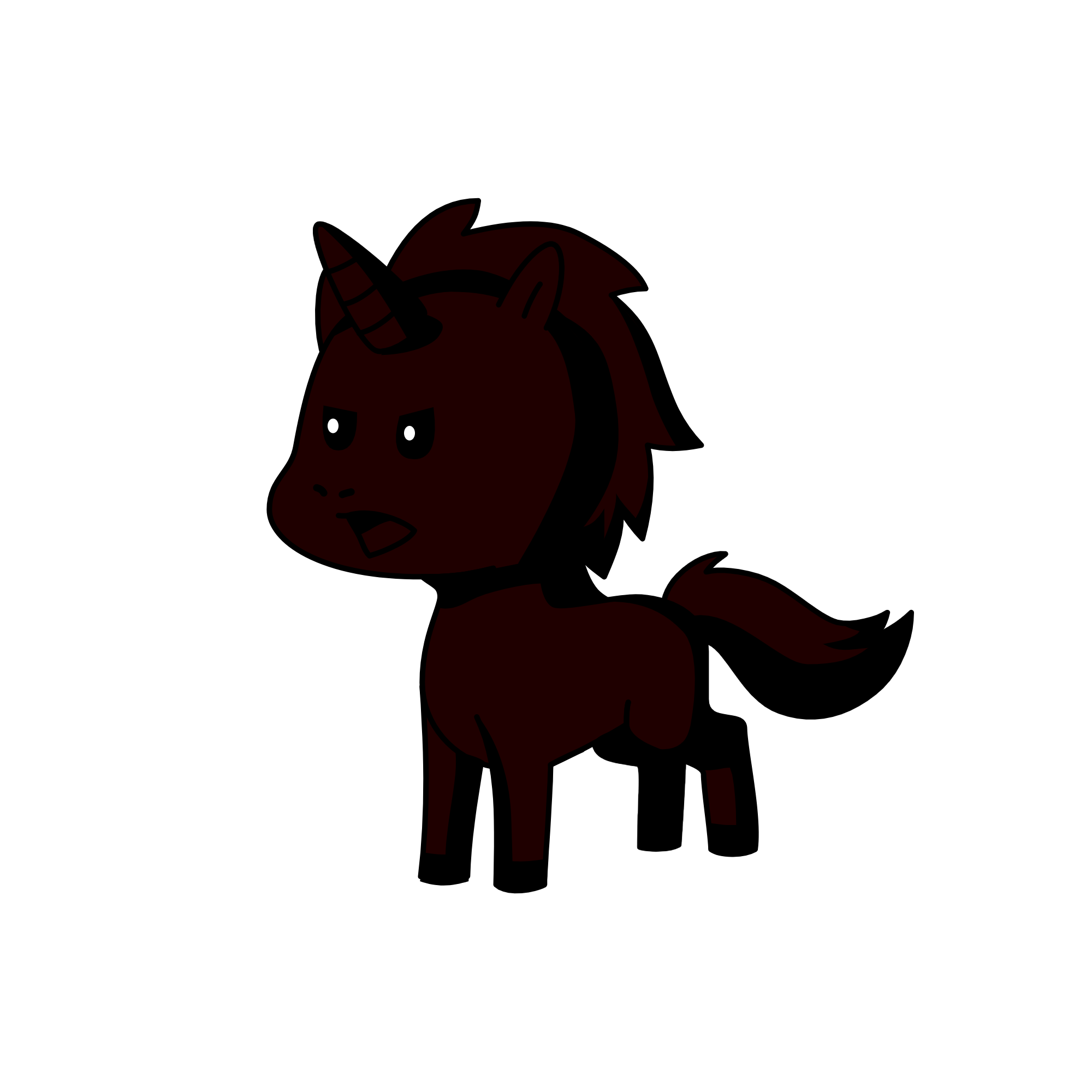 poop, the unicorn