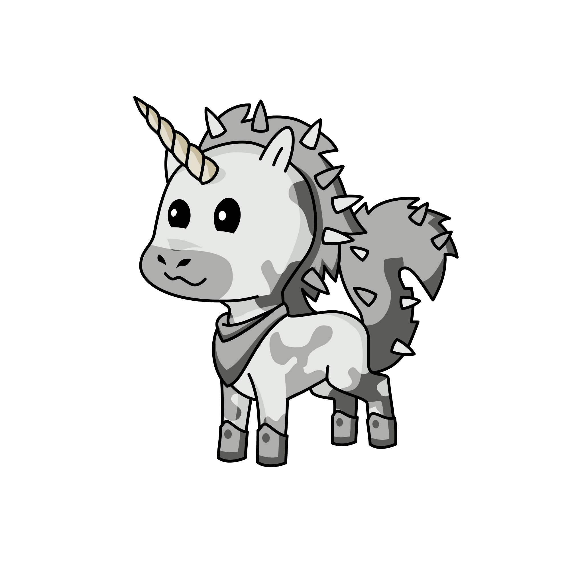 robot, the unicorn