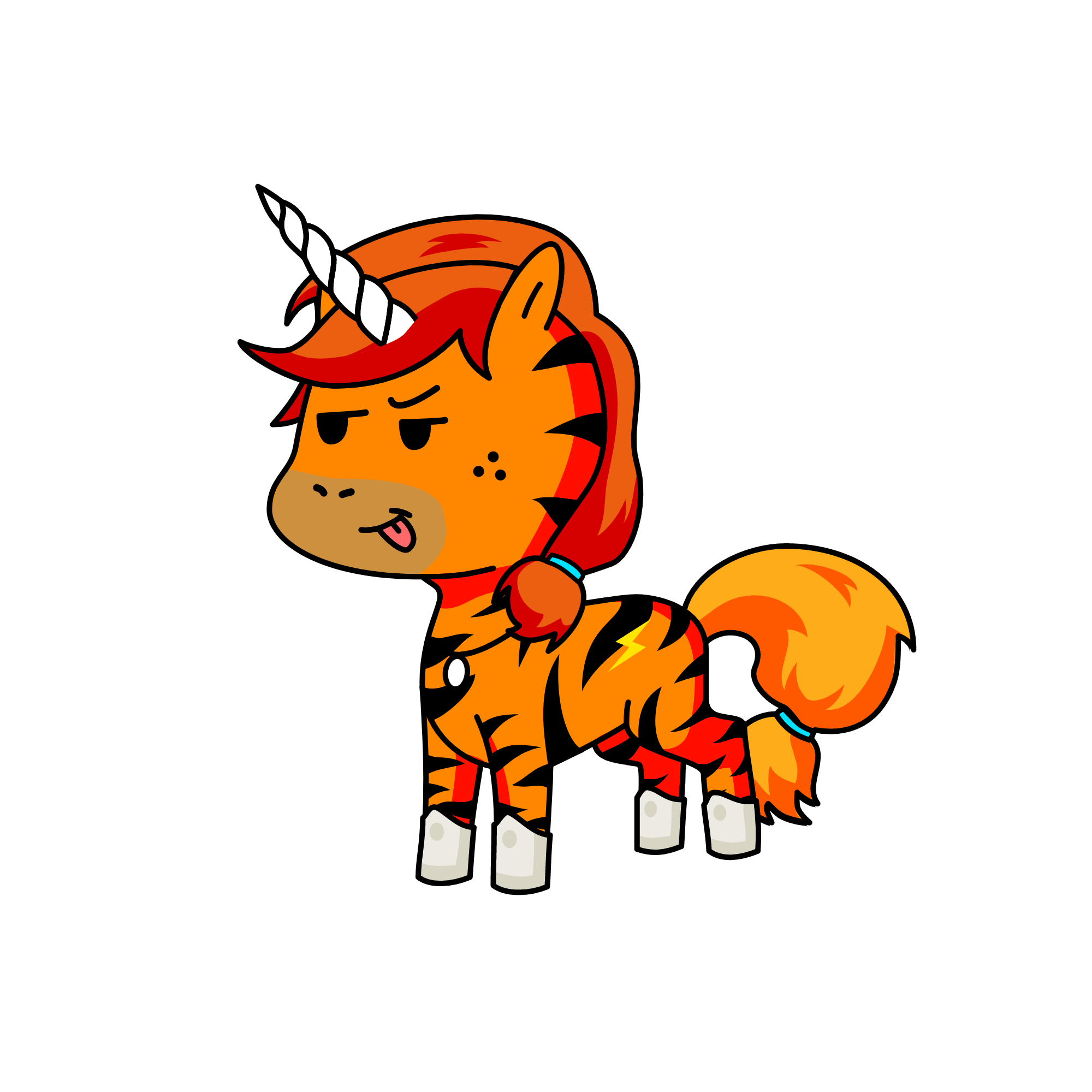 Foxy, the unicorn