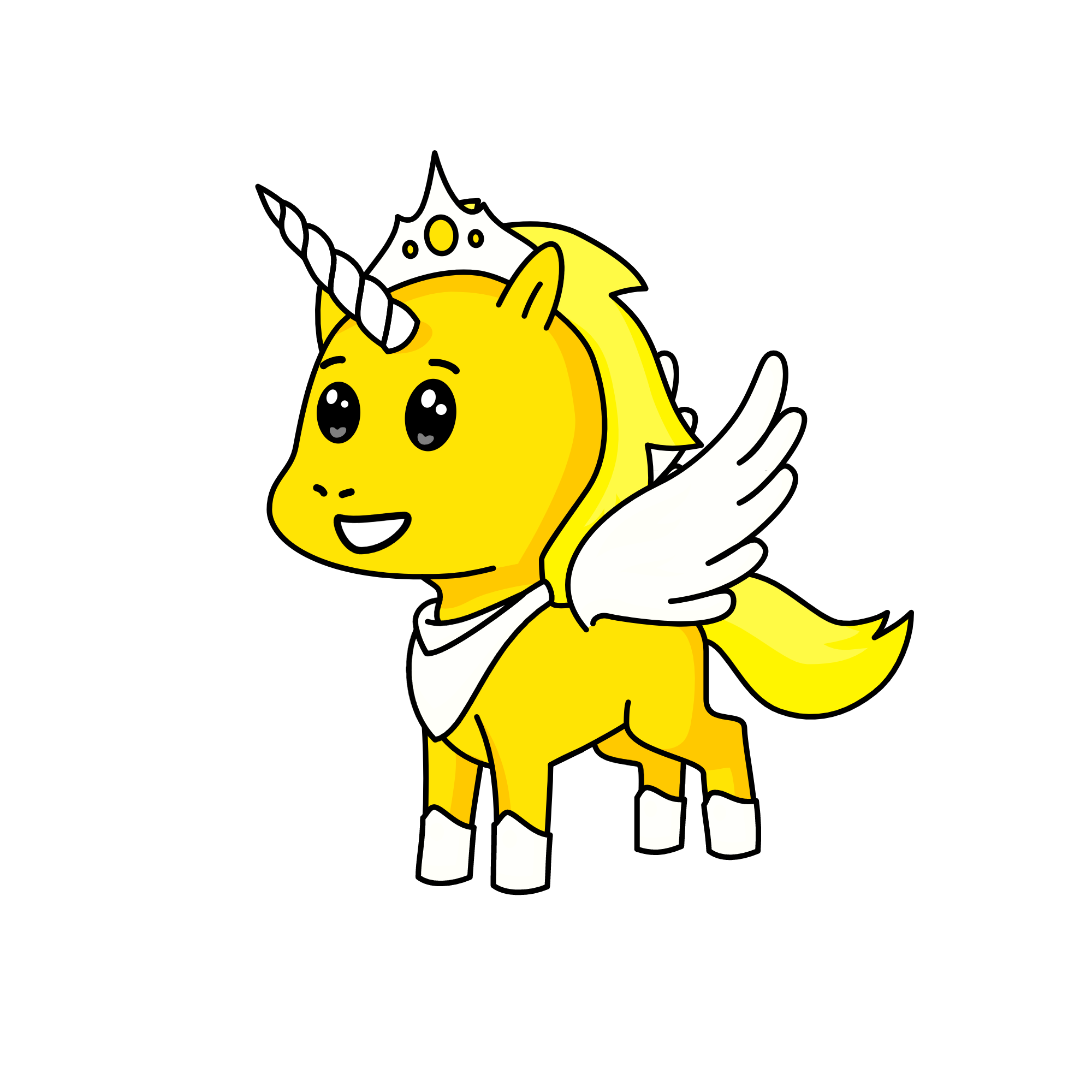 Prince Charlie, the unicorn
