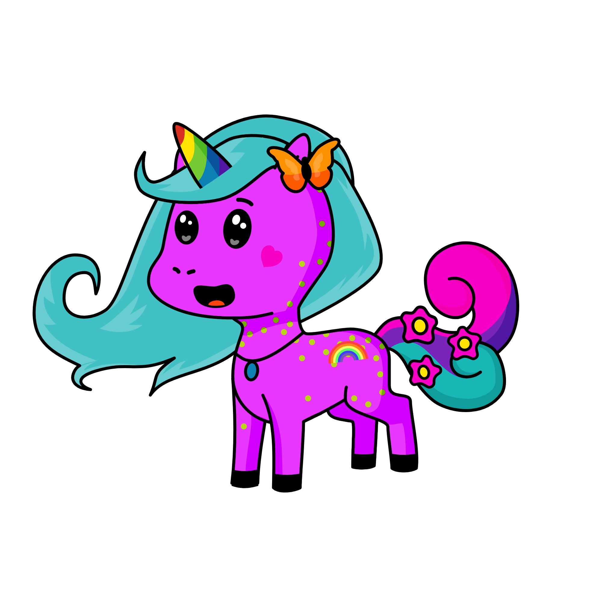 Celeste, the unicorn