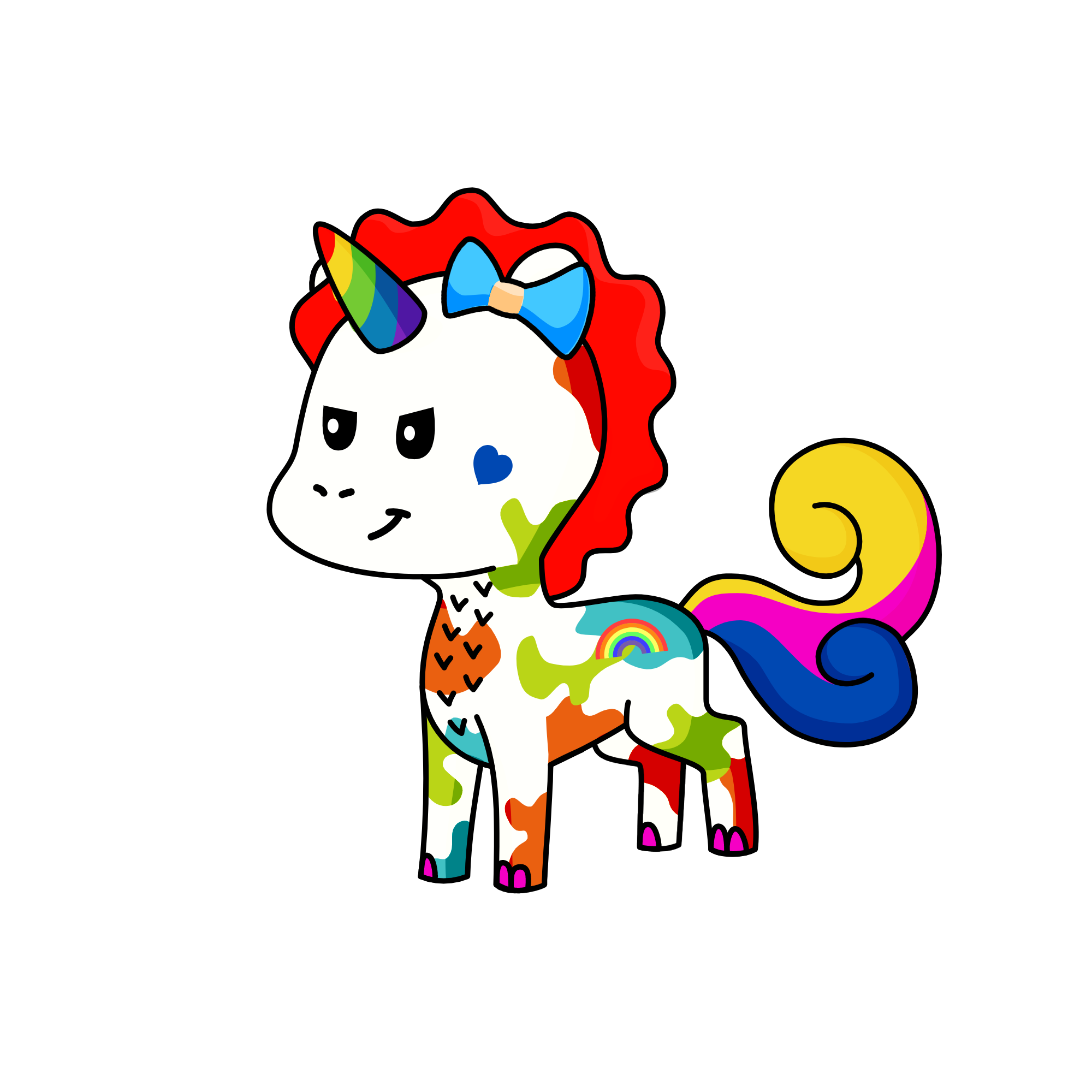 Lil' Clown, the unicorn