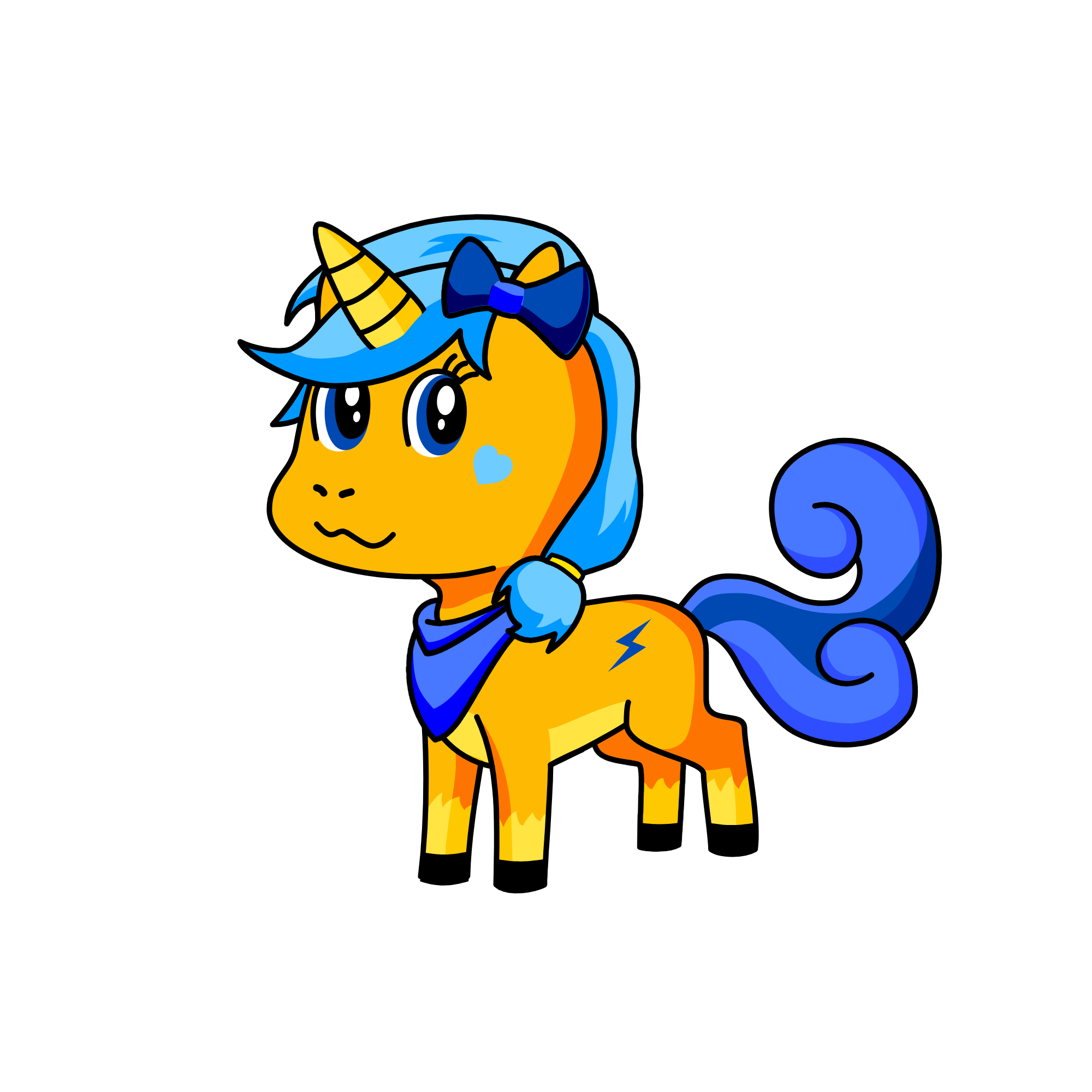 Stormy, the unicorn