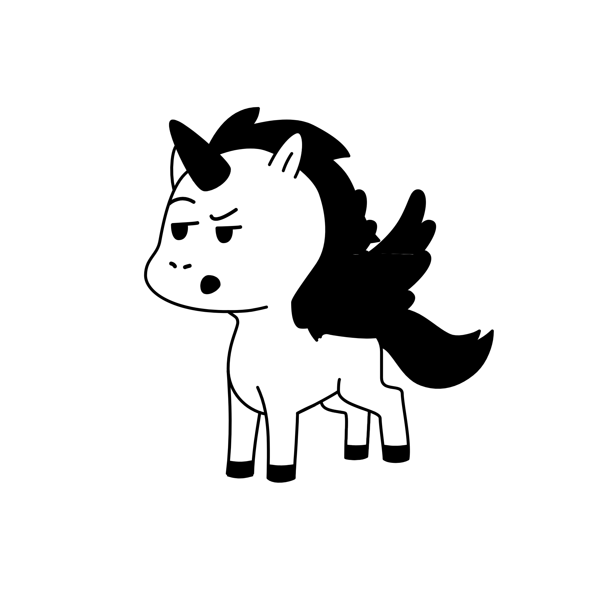 mage the magician, the unicorn