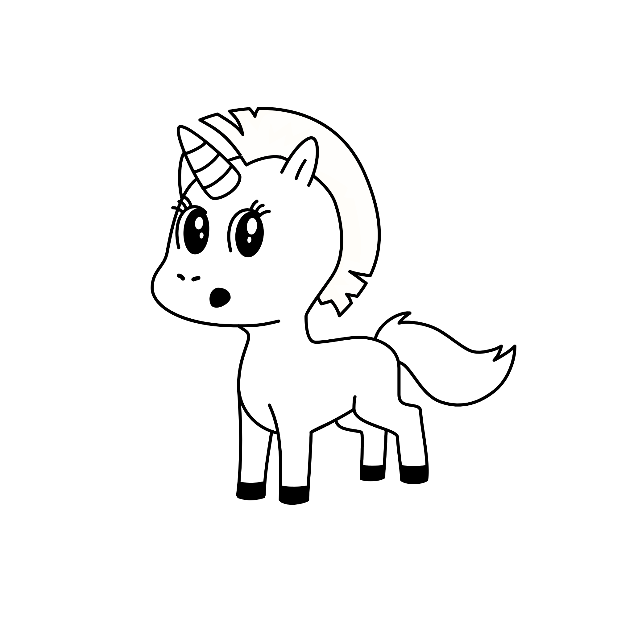 Lil' Skelie, the unicorn