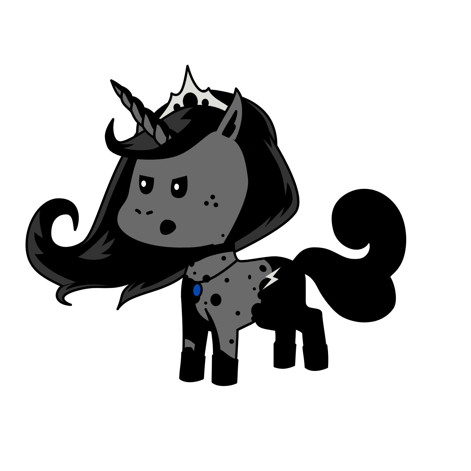 Lil' Dark Angel, the unicorn