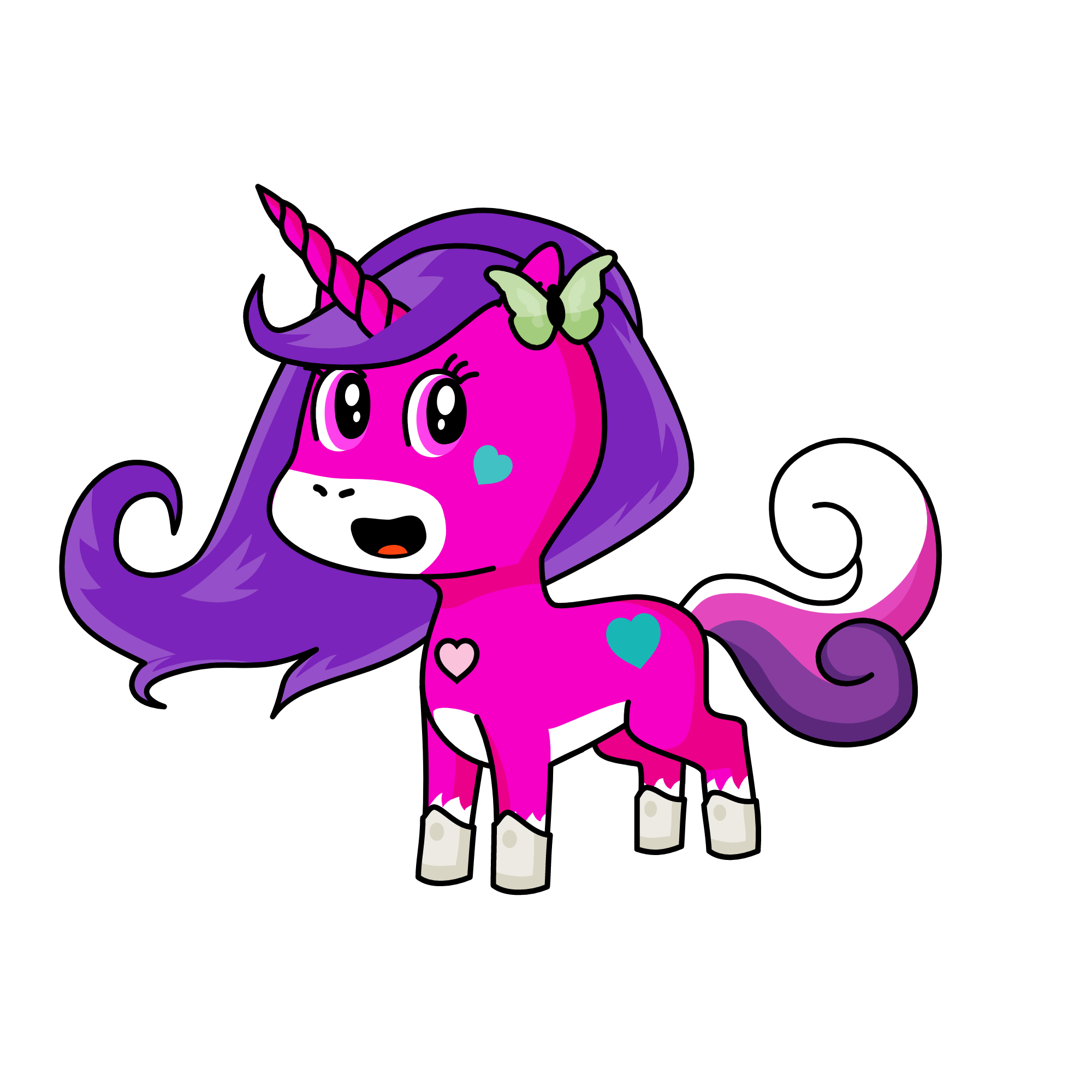suna, the unicorn