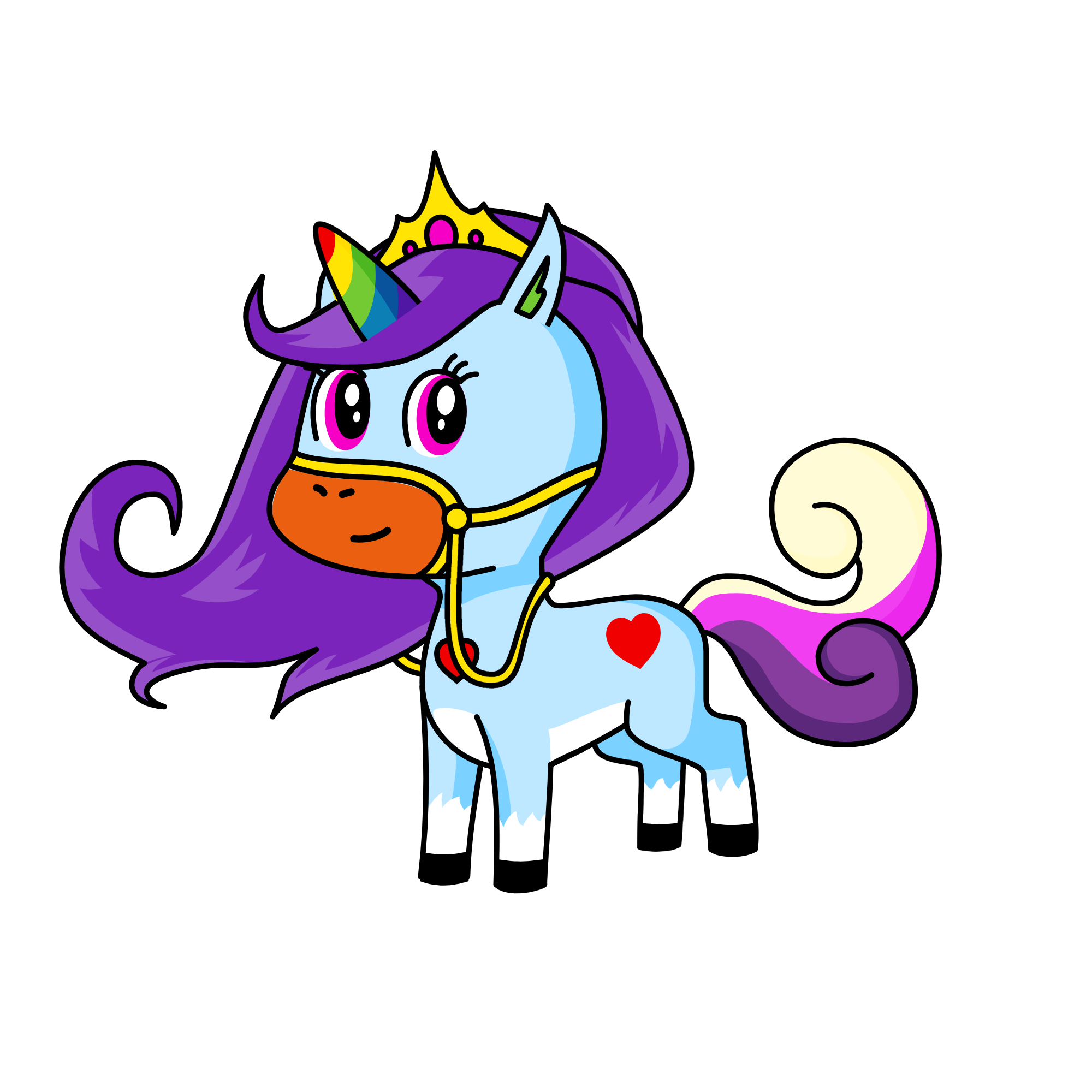 The Queen of Jems , the unicorn