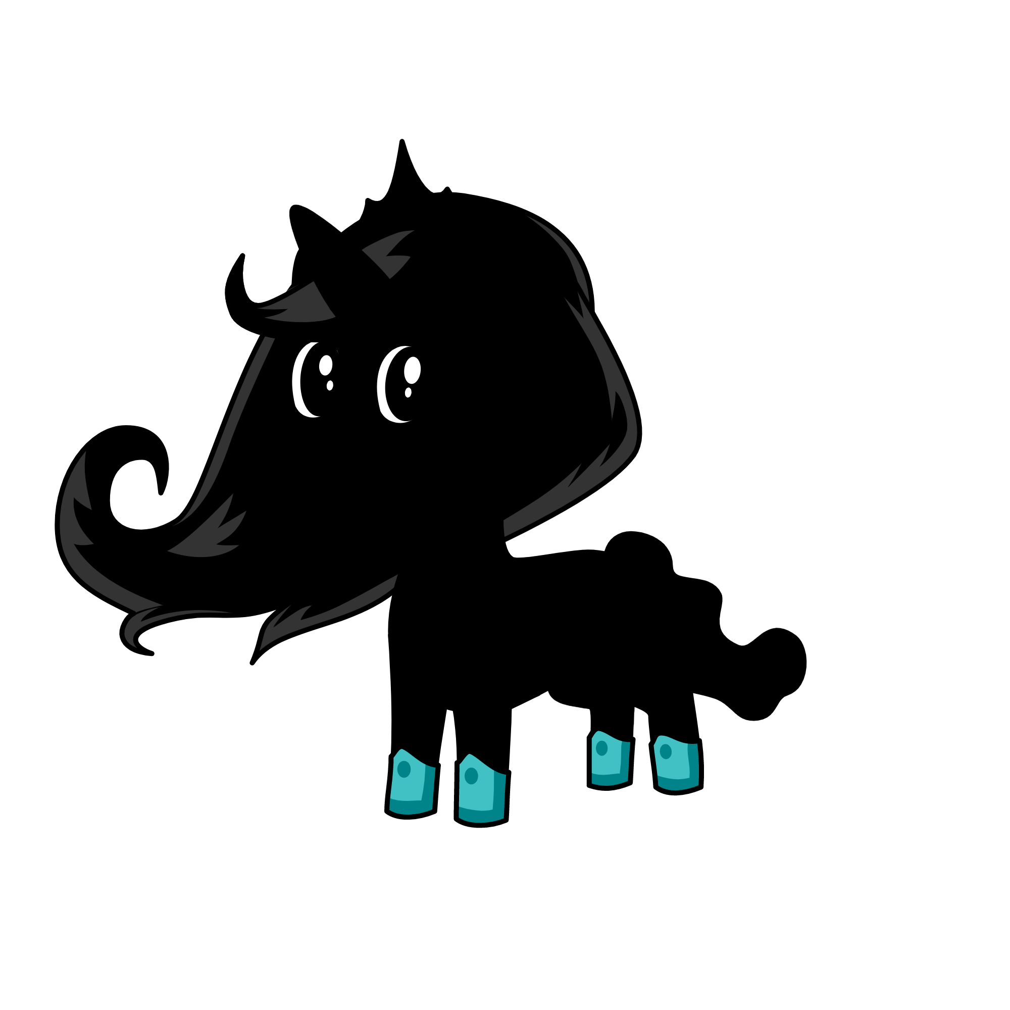 i will show every thing later! and her name is Darkness, the unicorn
