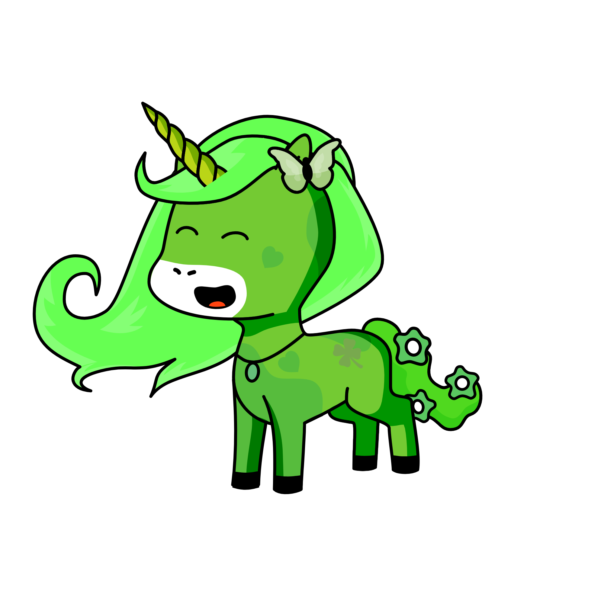 minnty, the unicorn