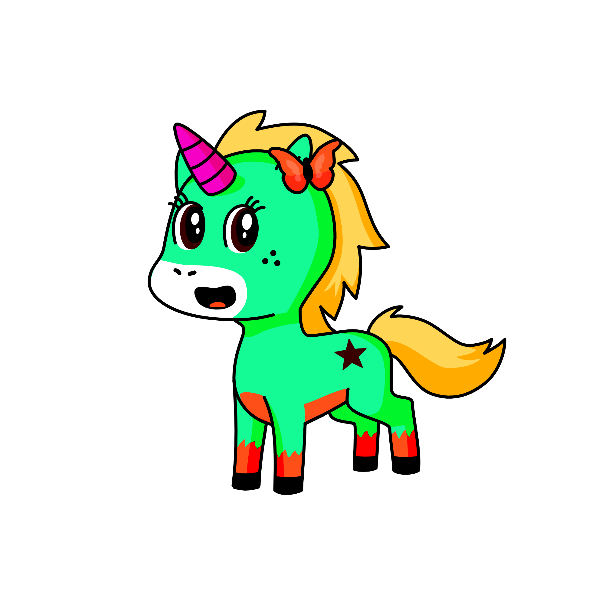 molly, the unicorn