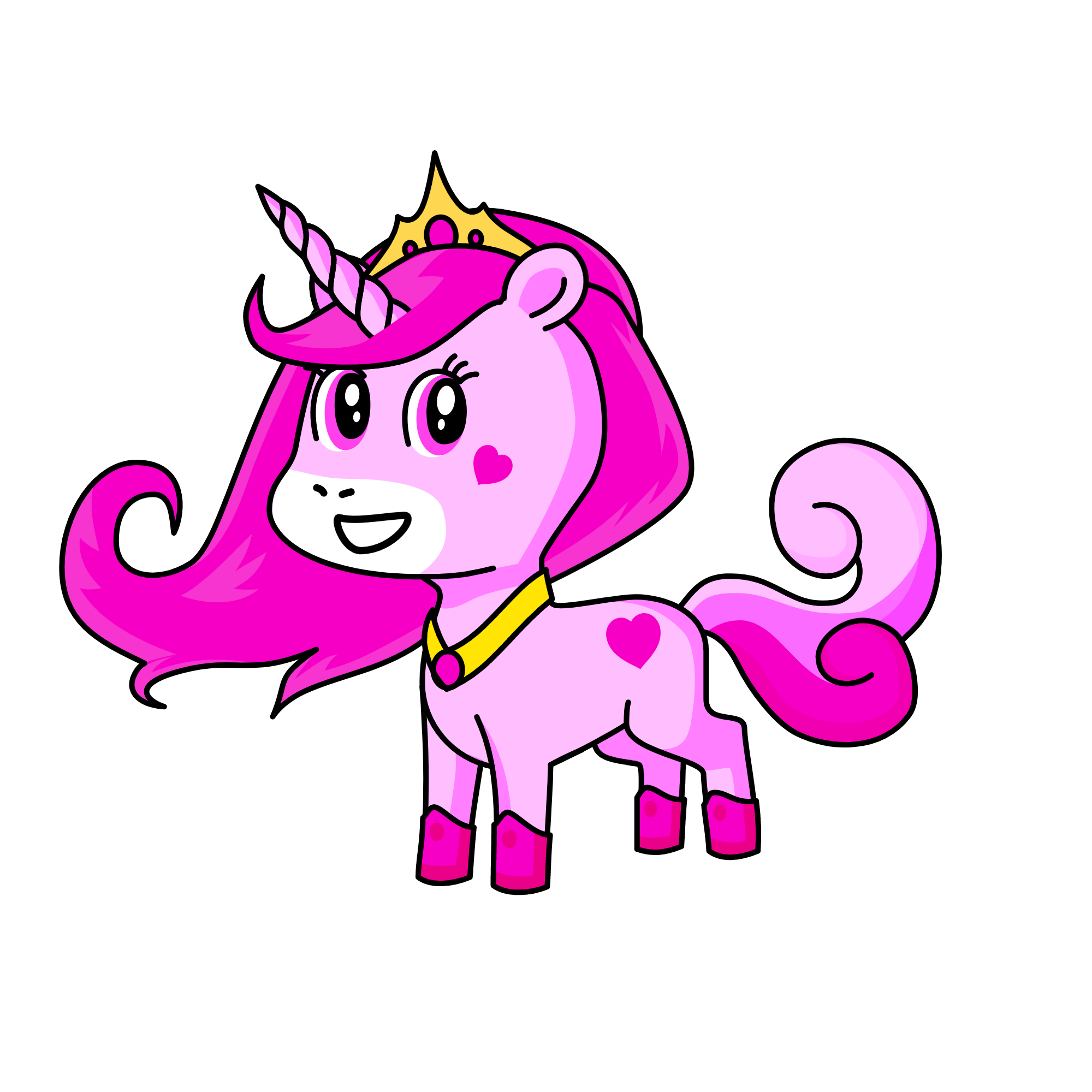 Princess Moonbyn, the unicorn