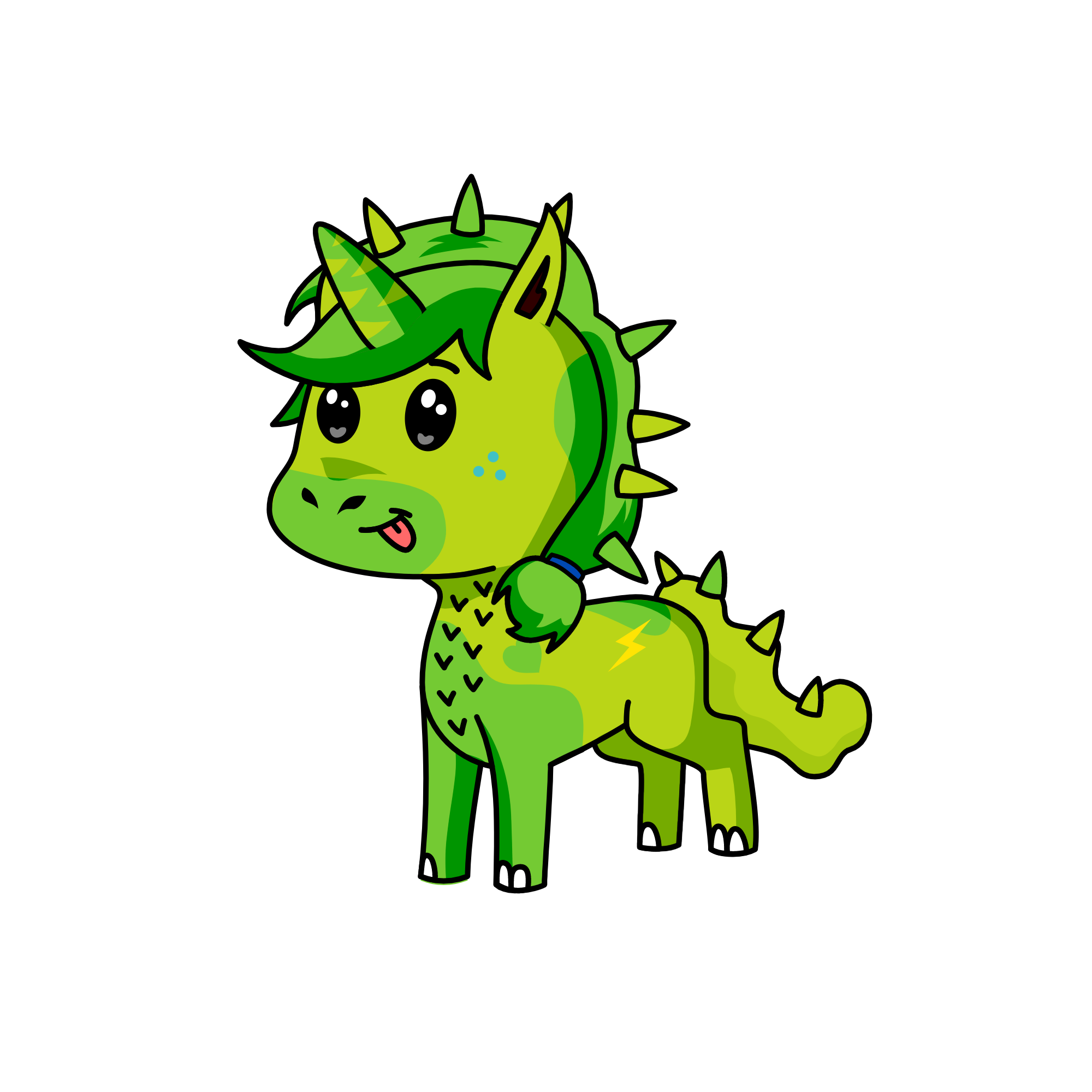 Dragontale, the unicorn