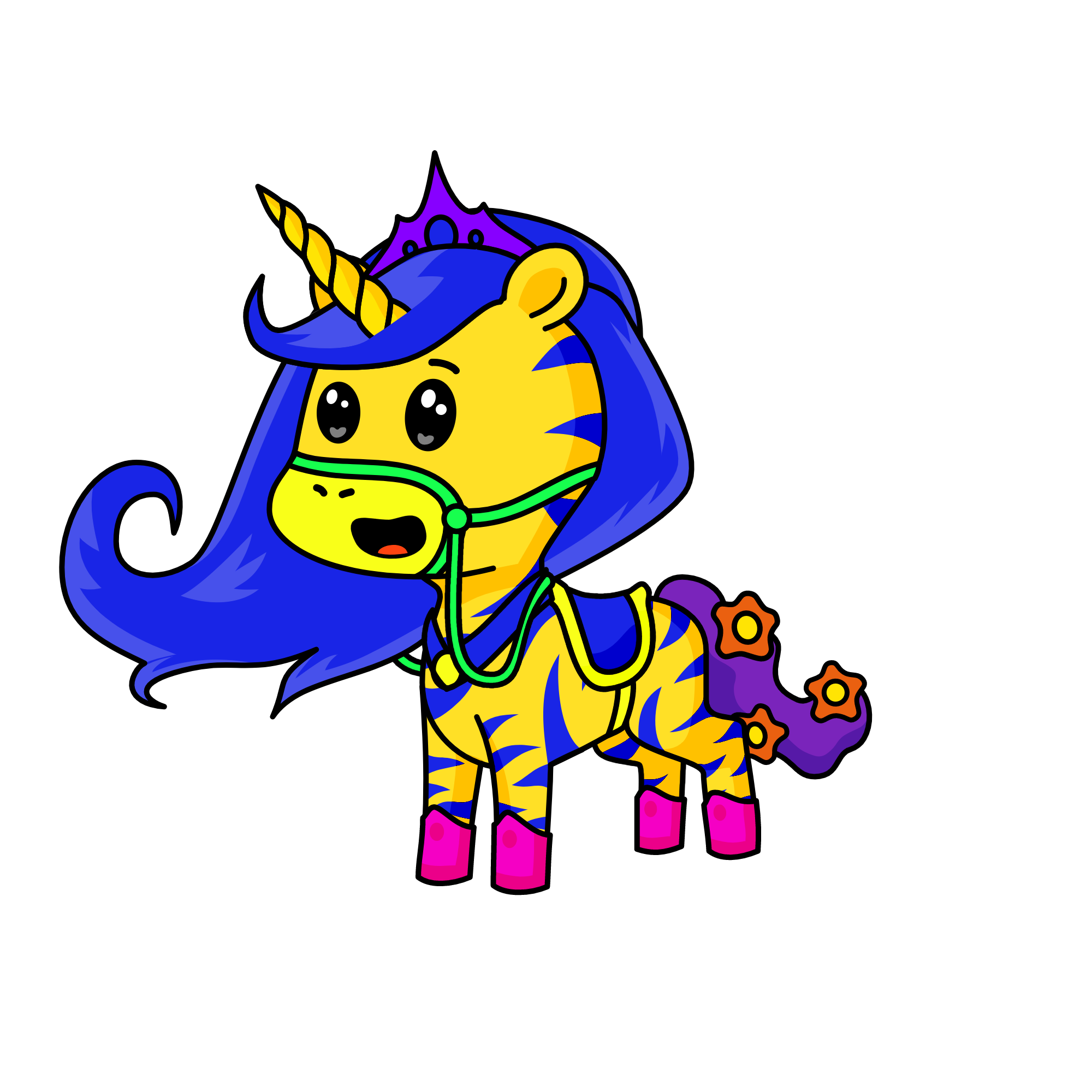 winter, the unicorn